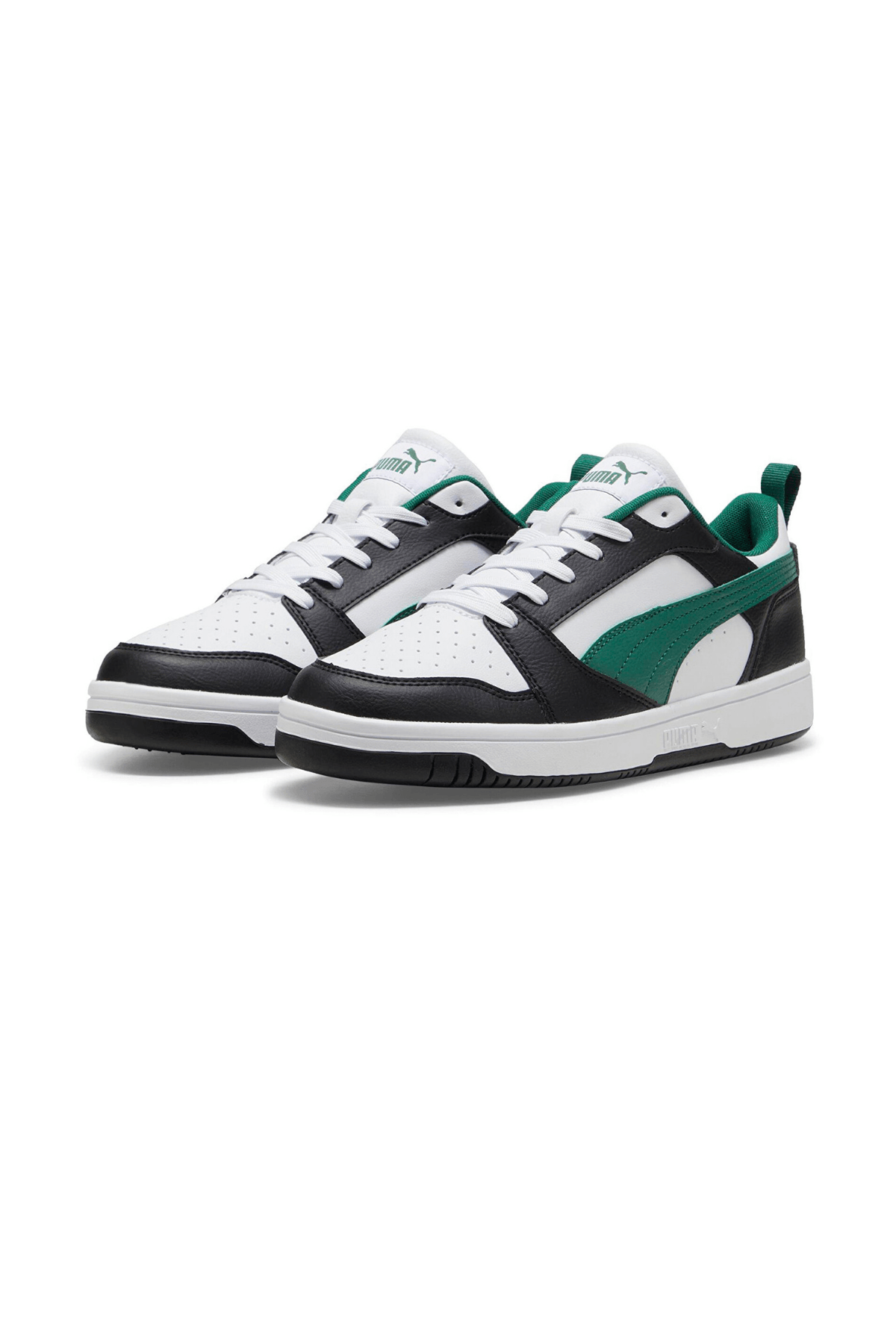 Puma Rebound V6 Low Beyaz - Yeşil Erkek Sneaker 39232834
