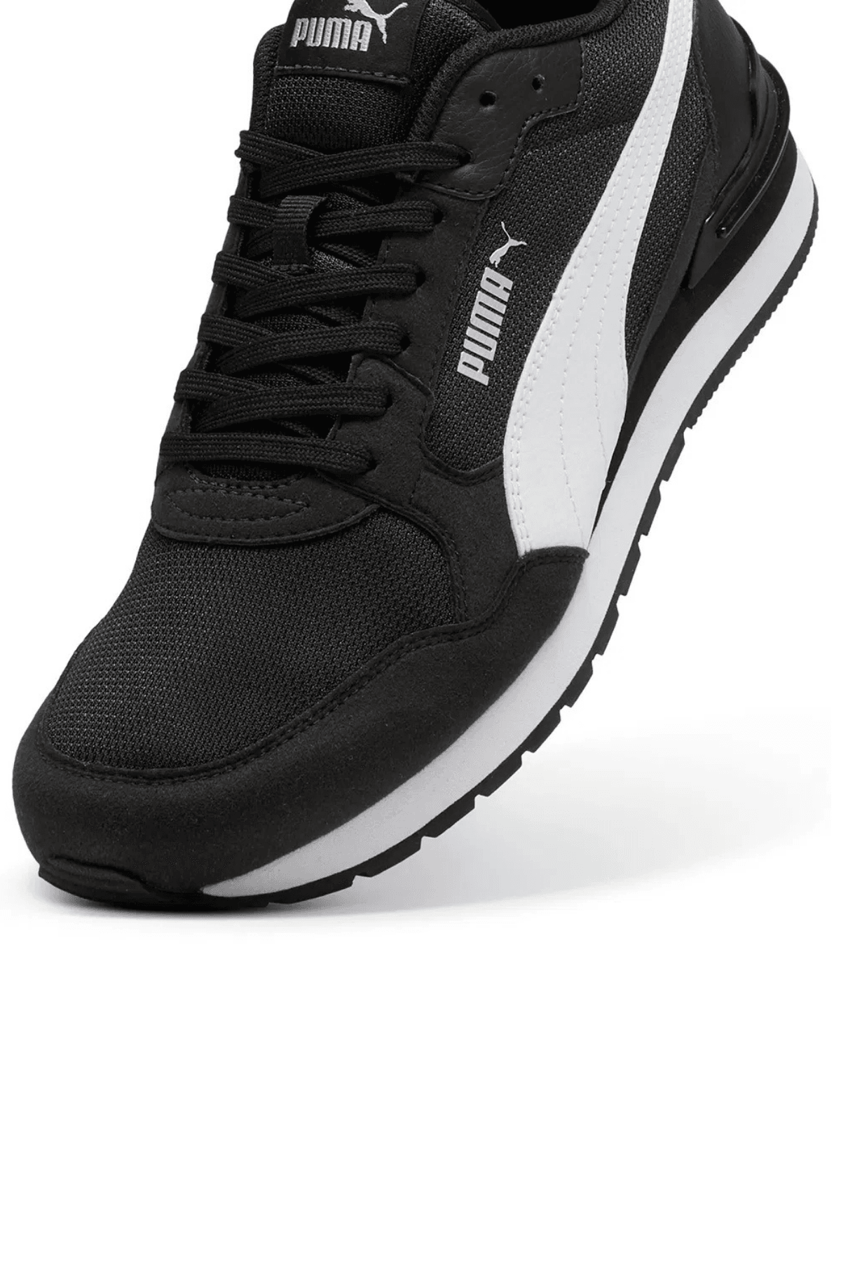Puma ST Runner V4 Mesh Erkek Siyah Sneaker Ayakkabı 39966601