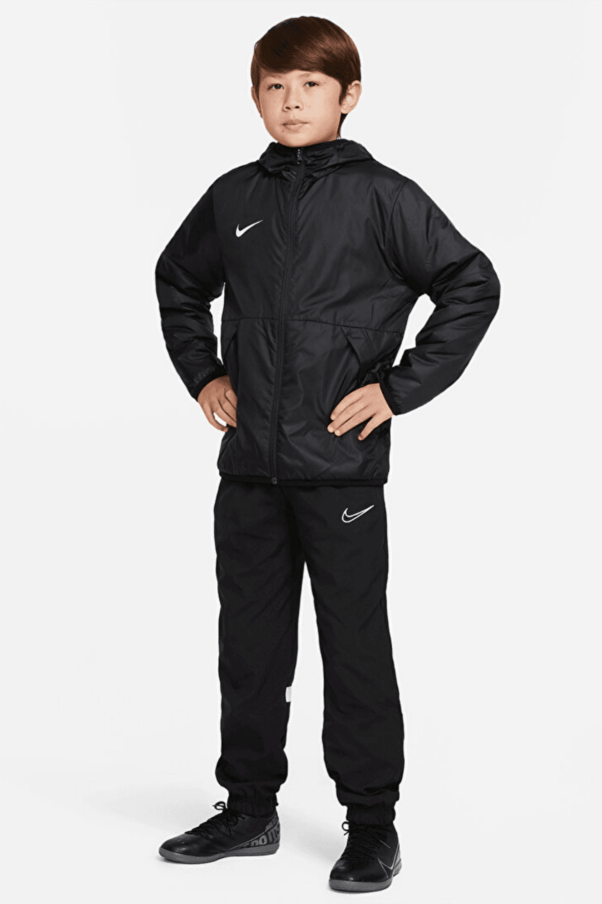 Nike Park 20 Fall Çocuk Siyah Kapüşonlu Mont CW6159-010