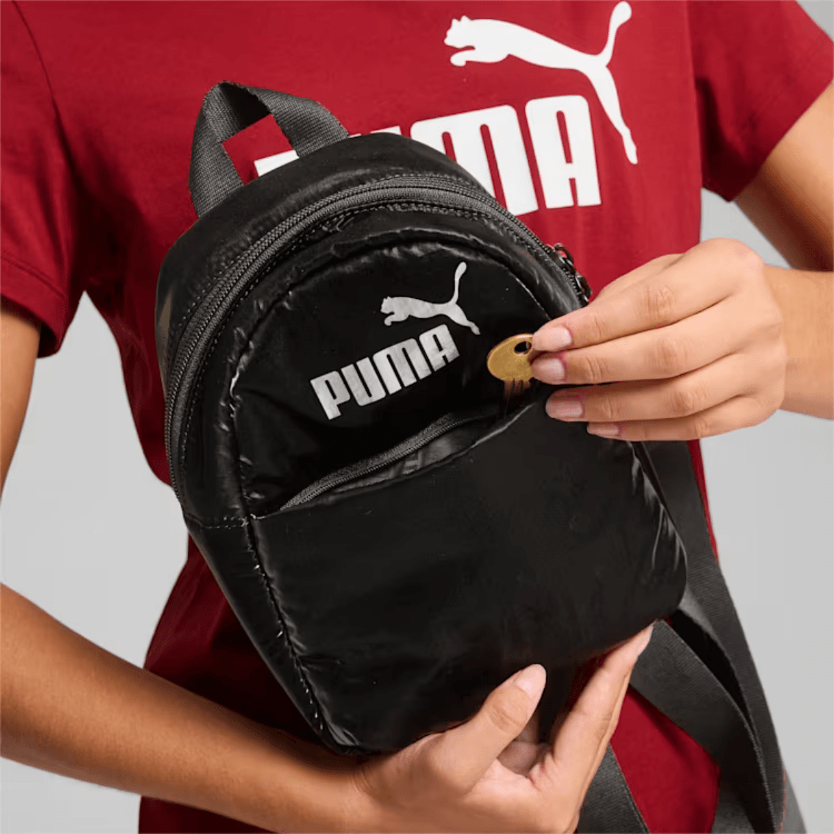 Puma Core Up Minime Siyah Kadın Sırt Çantası