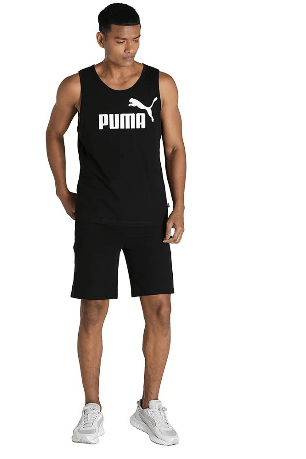 Puma Ess Tank Erkek Siyah Spor Atlet