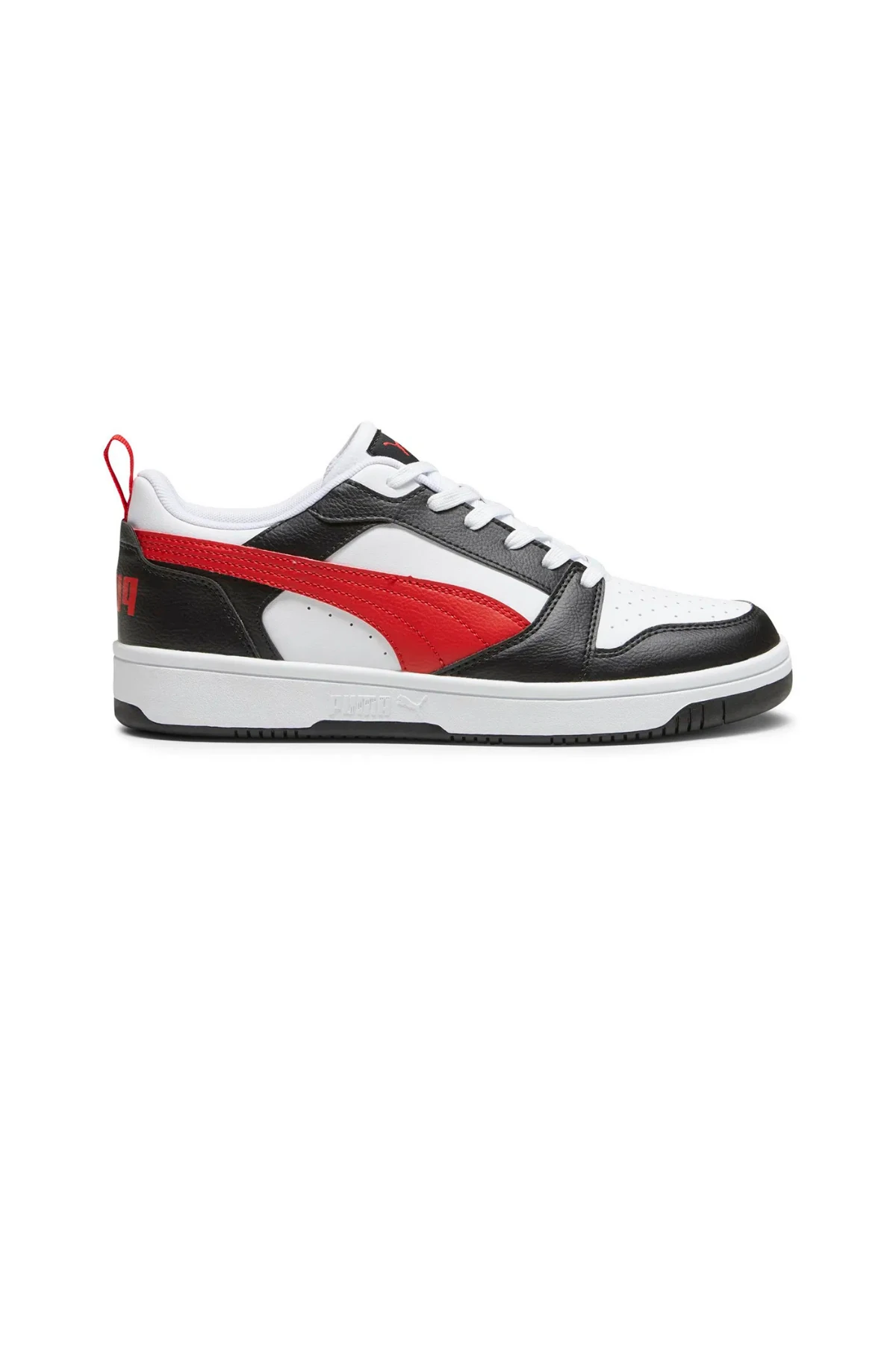 Puma Rebound V6 Low Sneaker - beyaz - kırmızı