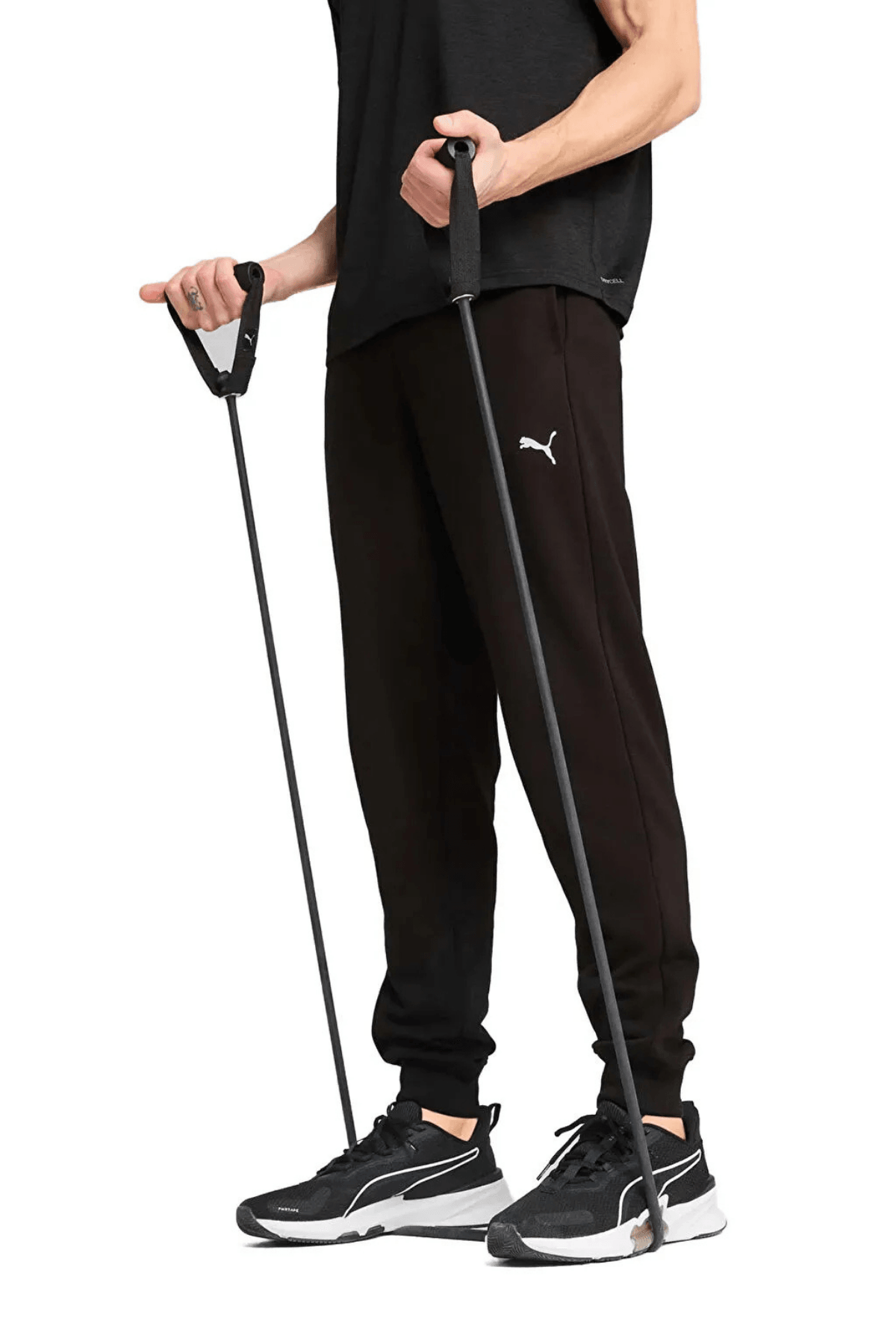 Puma Tad Ess French Terry Jogger Erkek Siyah Eşofman Altı 52591701