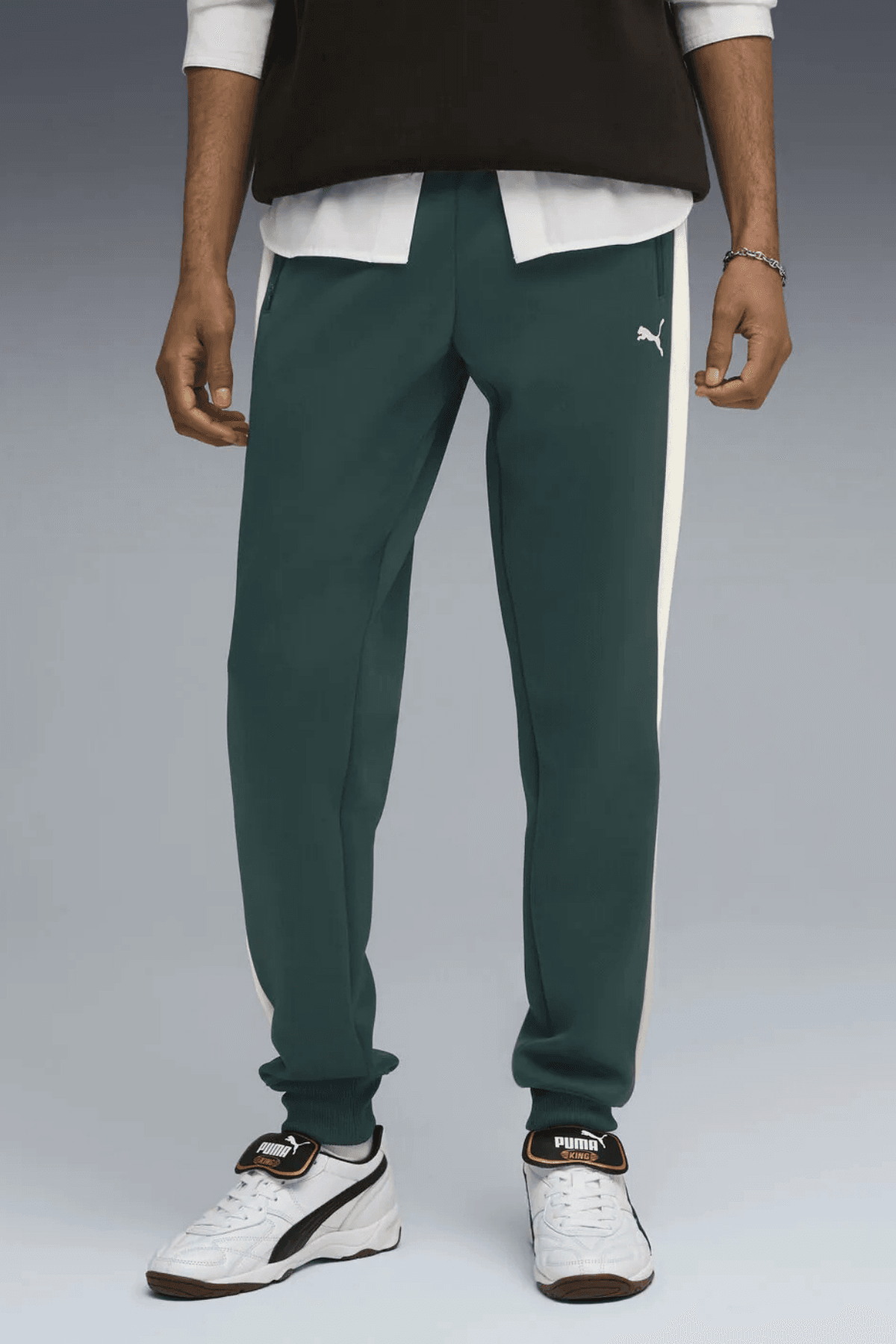 Puma T7 Always On Yeşil Erkek Eşofman Altı