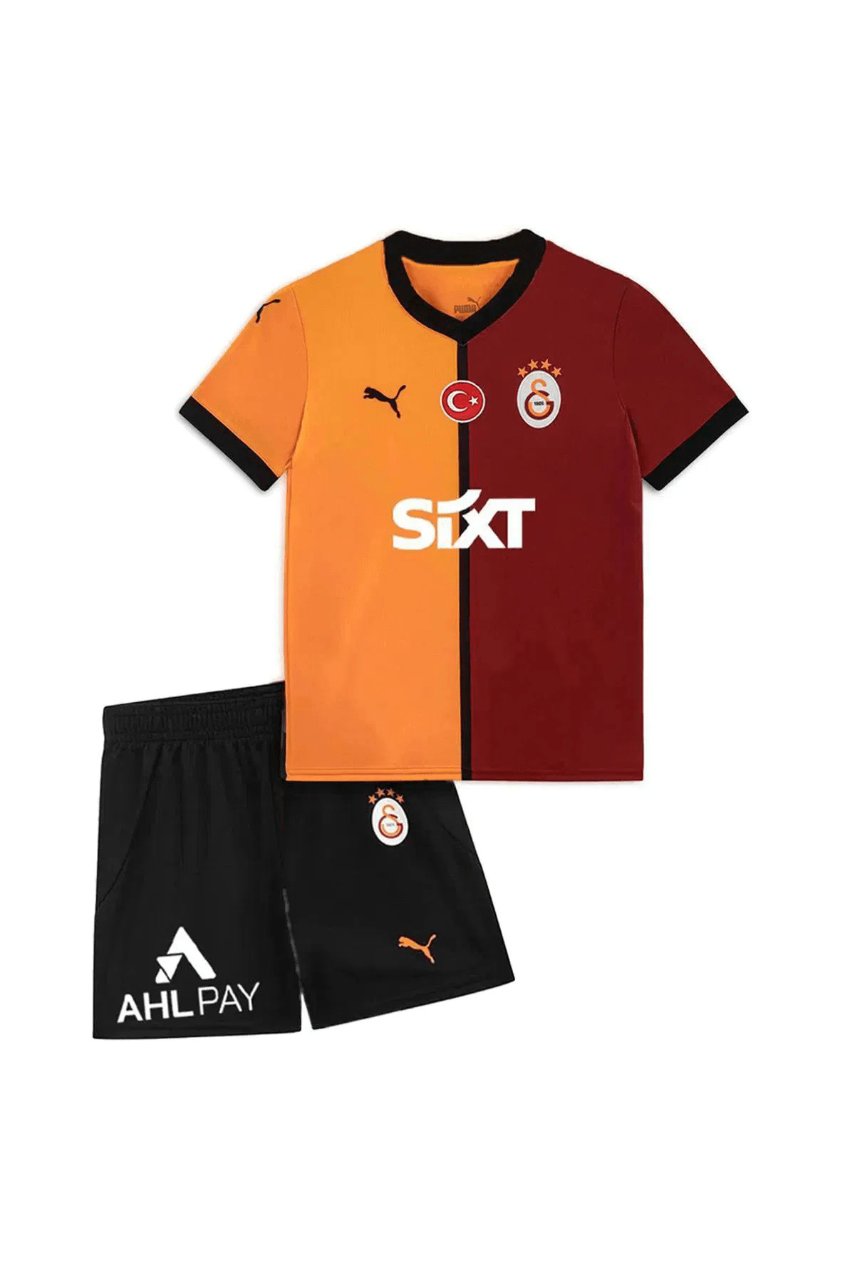 Galatasaray Puma 2024/2025 Çocuk İç Saha Parçalı Forma Set 77966801