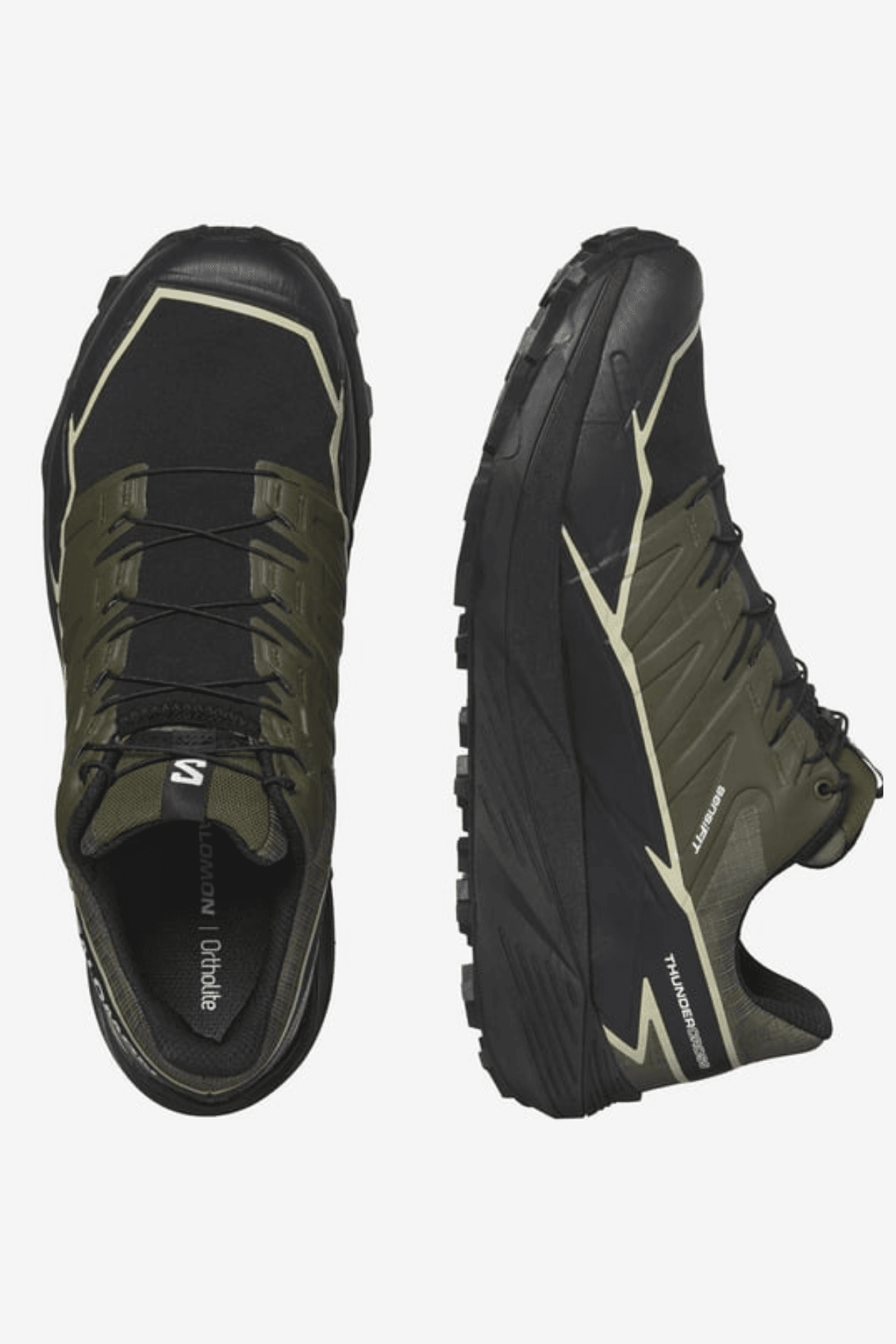 Salomon Thundercross Gtx Haki Siyah Outdoor Spor Ayakkabı