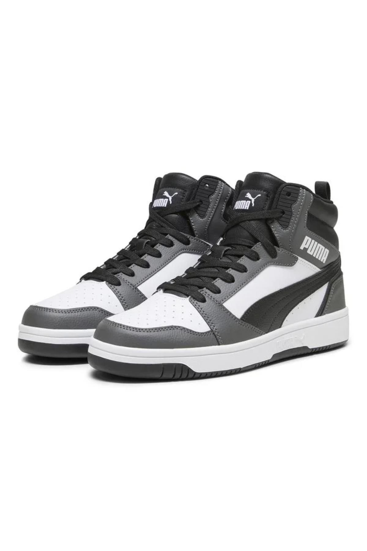 Puma Rebound V6 Erkek Beyaz Bilekli Sneaker