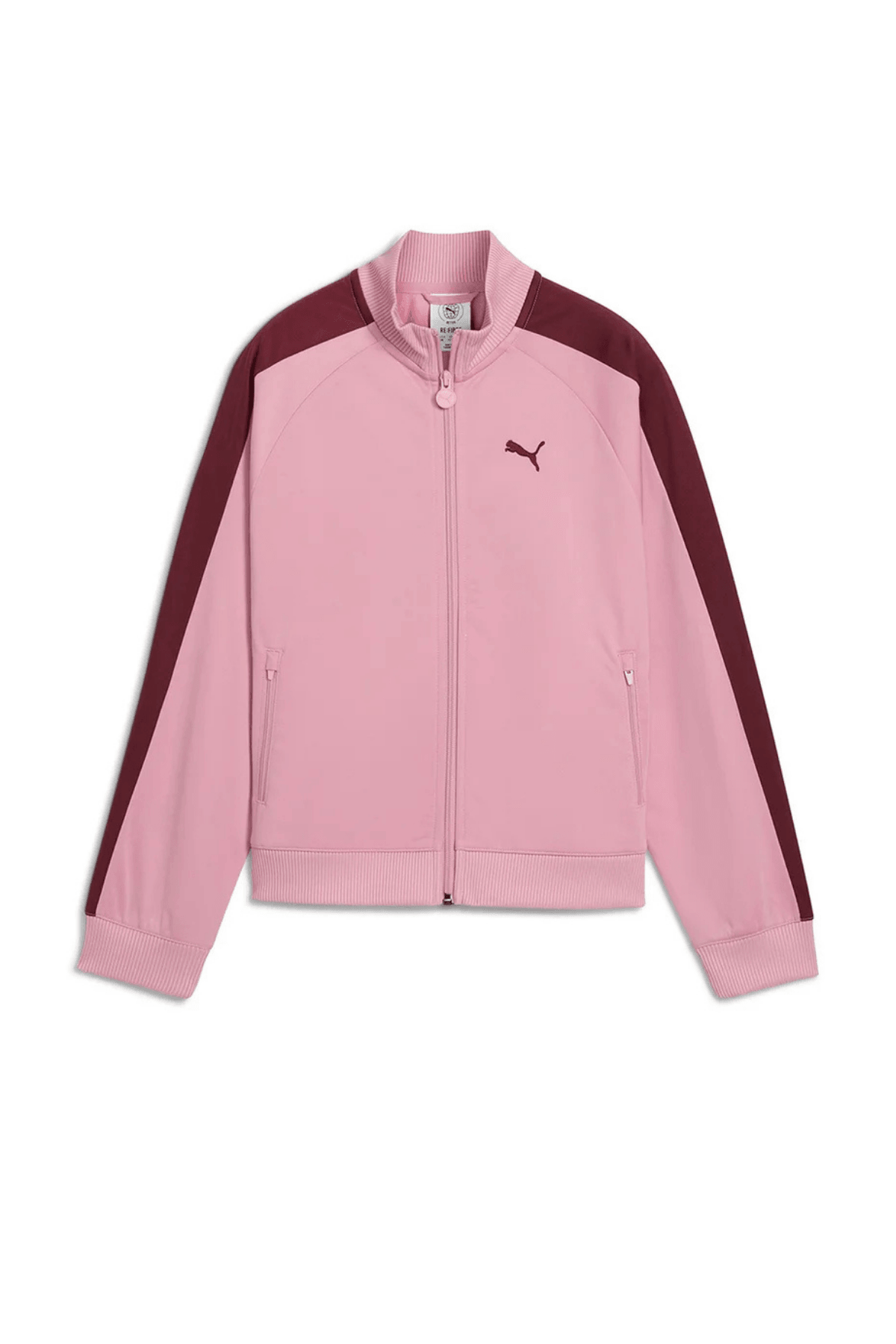 Puma T7 Pembe Genç Spor Ceket (7–16 Yaş) 62989865