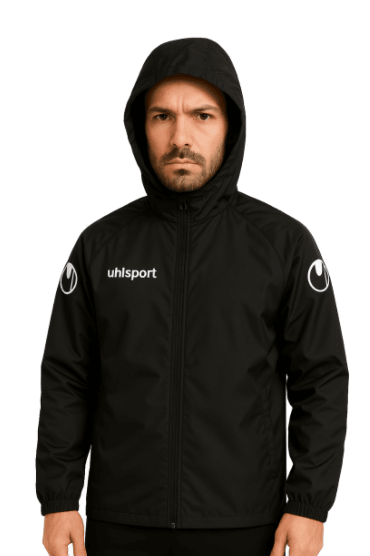 Uhlsport Play Erkek Siyah Yağmurluk 1101750