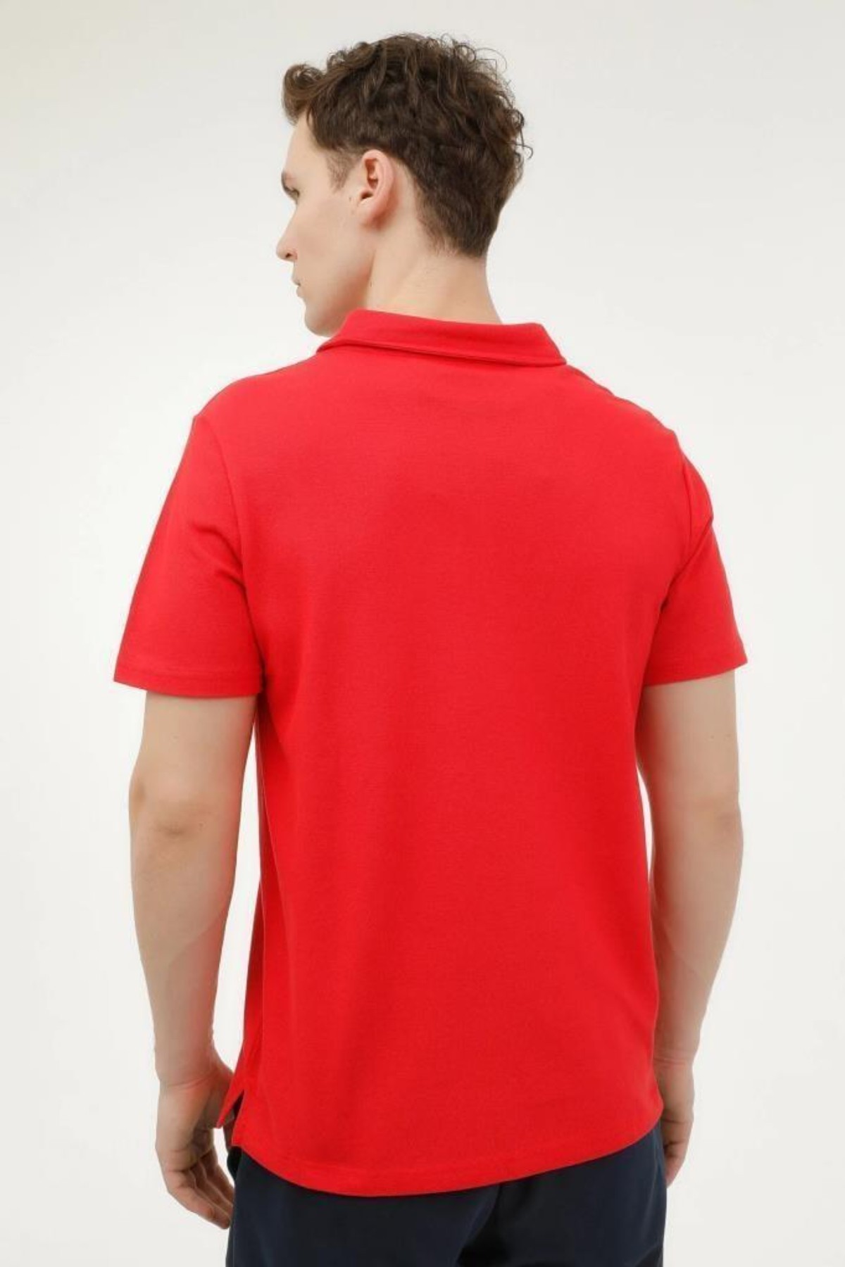 LUMBERJACK 4M BASIC 4FX Erkek Kırmızı Polo Yaka Tişört 101497461