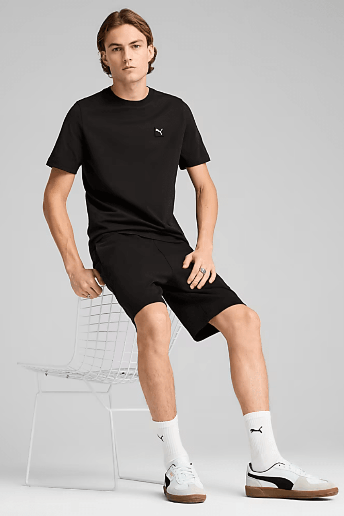 Puma Essentials Elevated Erkek Siyah Tişört