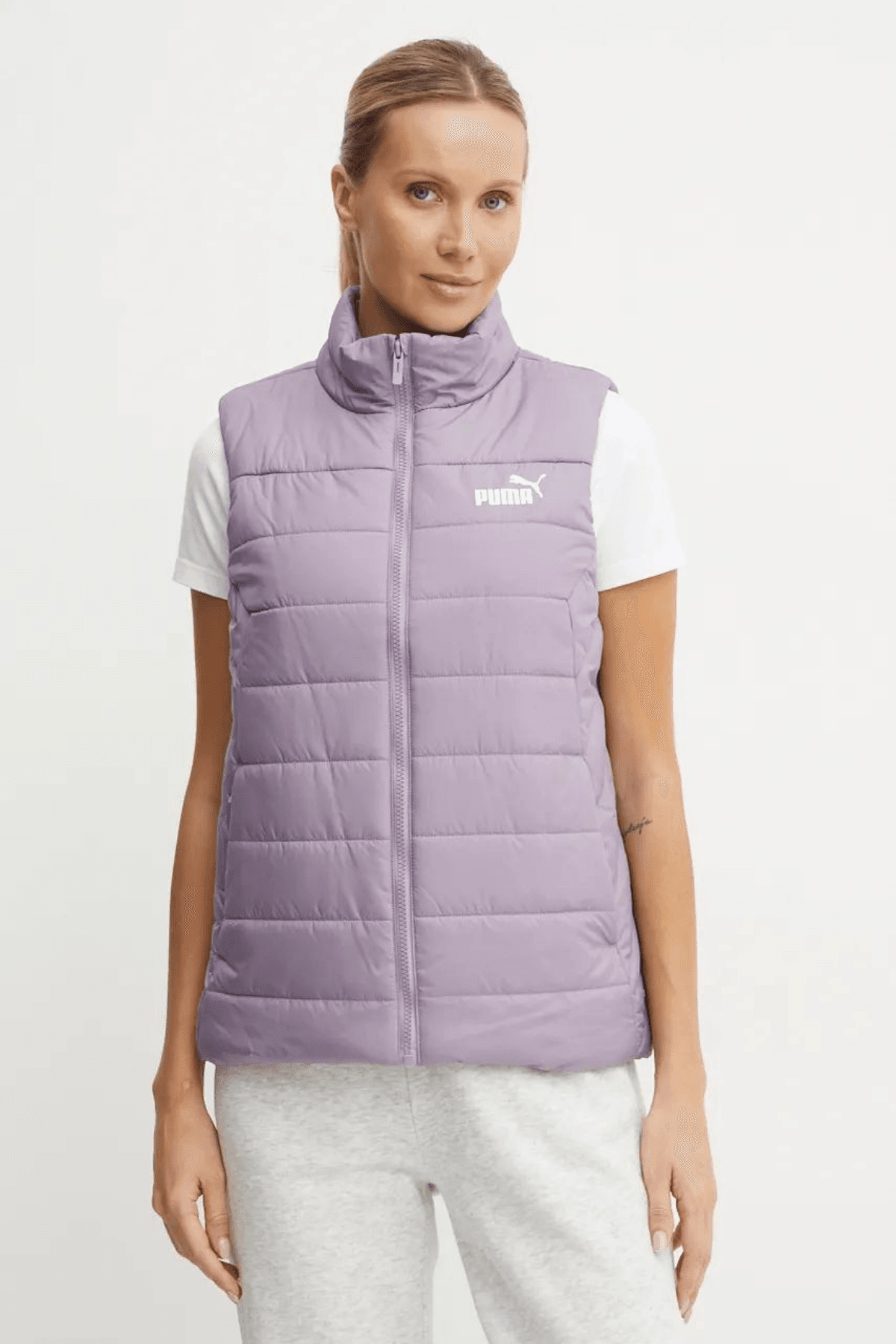 Puma ESS Padded Vest Mor Kadın Yelek