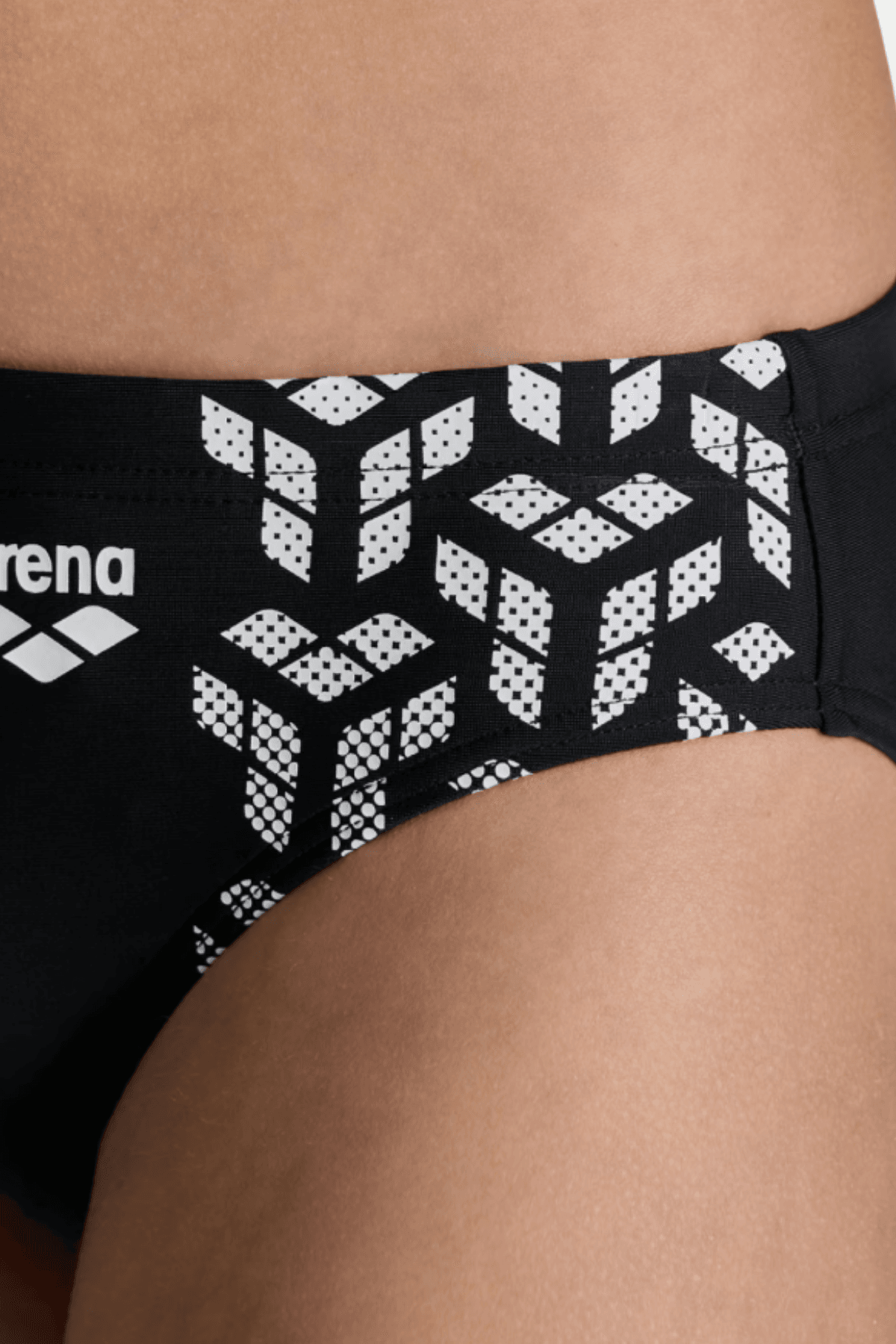 ARENA B KIKKO V SWIM Erkek Siyah Çocuk Mayo