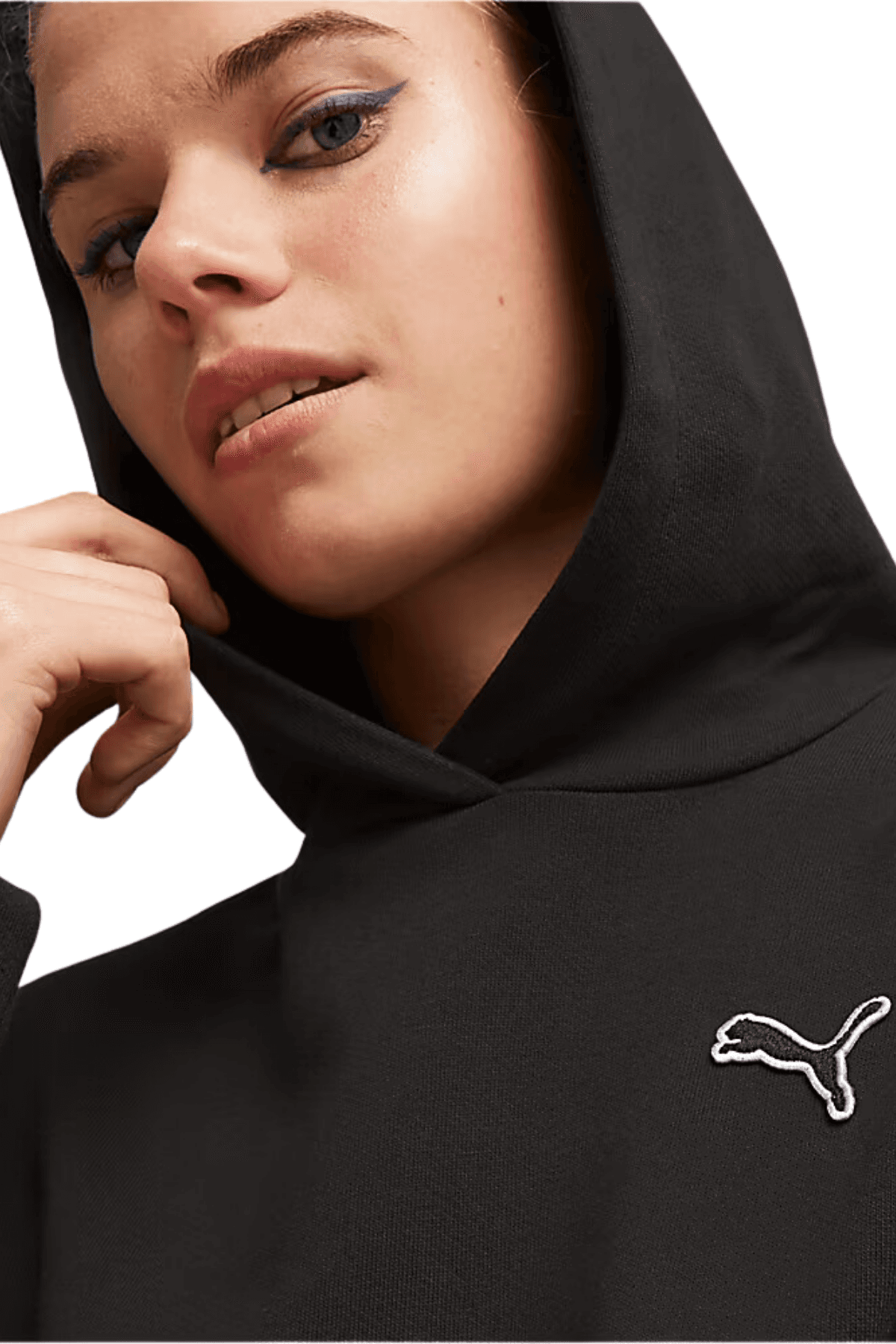 Puma Essentials Kapüşonlu Kadın Siyah Sweatshirt