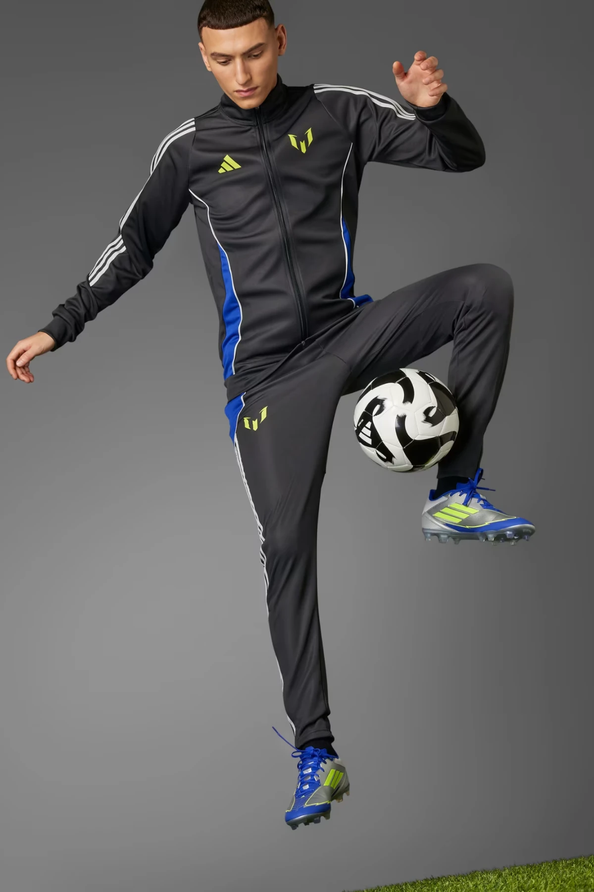 Adidas F50 League Fg/Mg Messi Erkek Gri Futbol Krampon IH0918