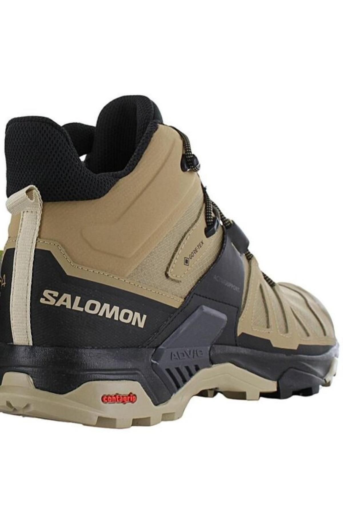 Salomon Erkek Safari Siyah X Ultra 4 Mid Gore-tex Bot