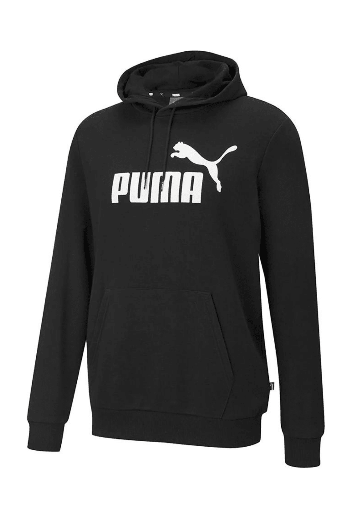 Puma Essential Big Logo Hoodie Erkek Siyah Sweatshirt