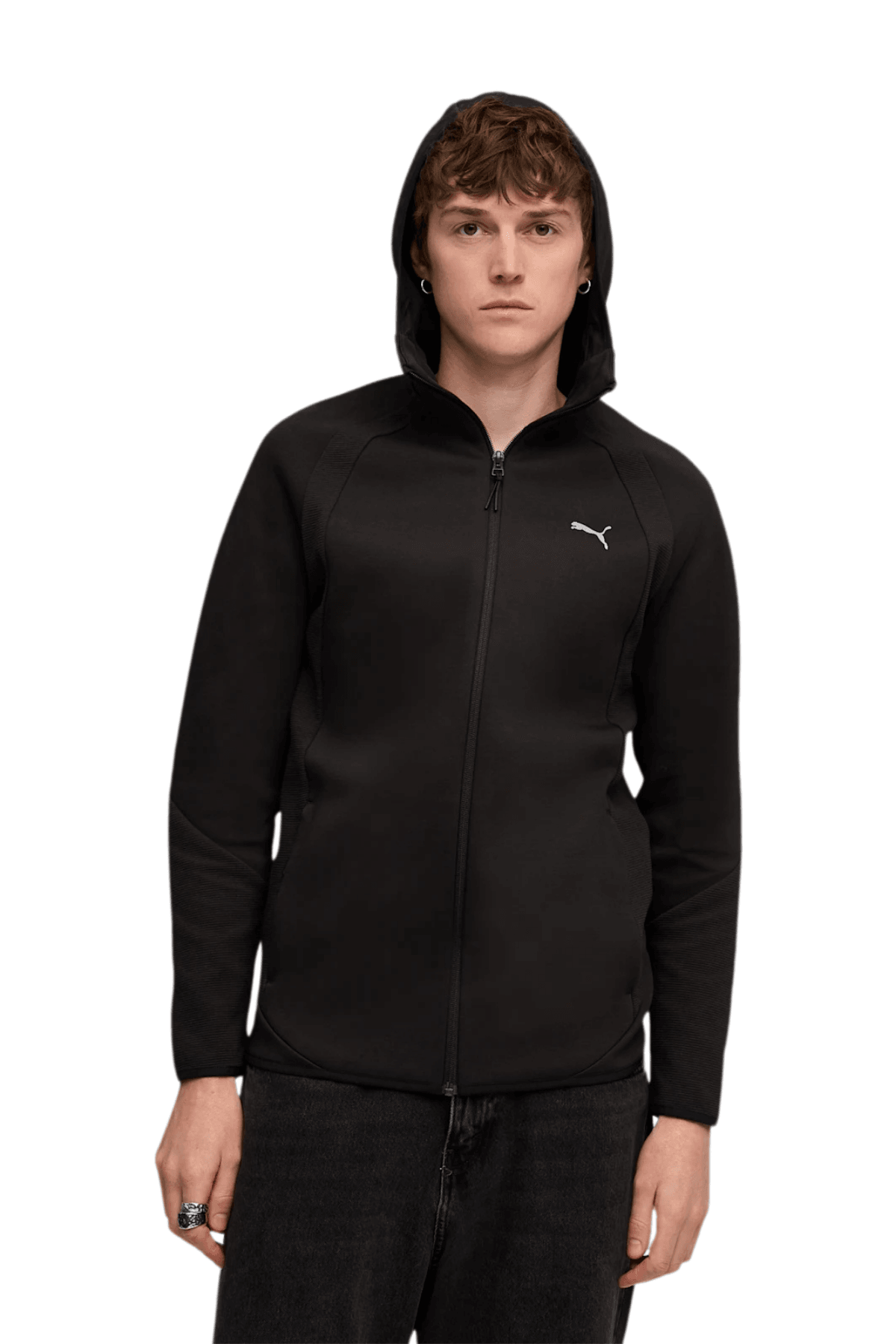 Puma Evostripe Siyah Kapüşonlu Sweatshirt 68823101