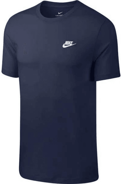 Nike M Nsw Club Erkek Lacivert Tişört