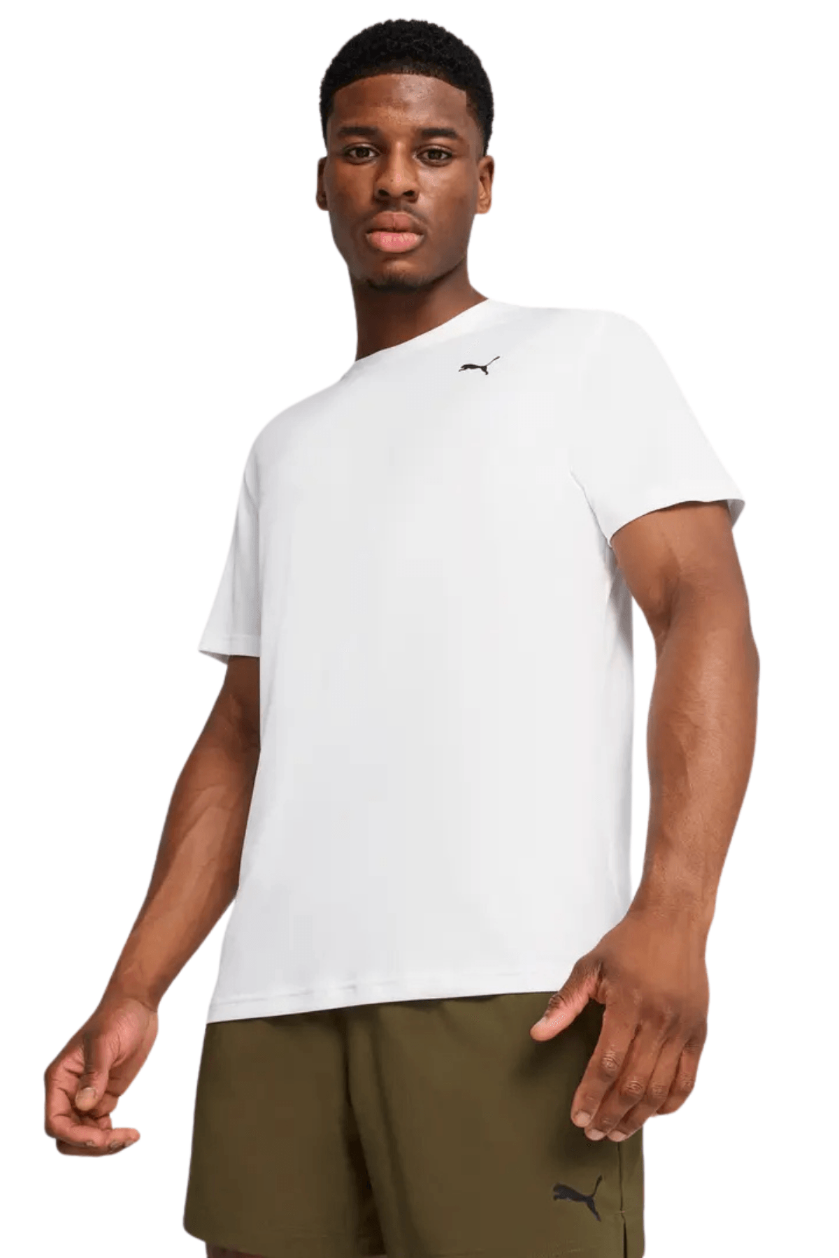 Puma Essentials Beyaz Erkek Antrenman Tişört