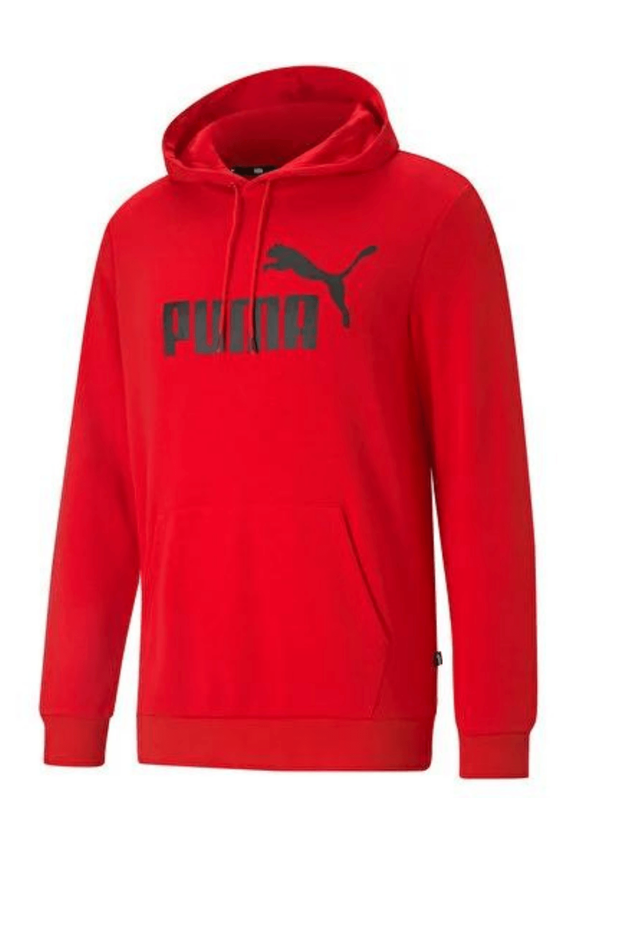 Puma Kırmızı Kapüşonlu Essentıals Bıg Logo Sweatshirt