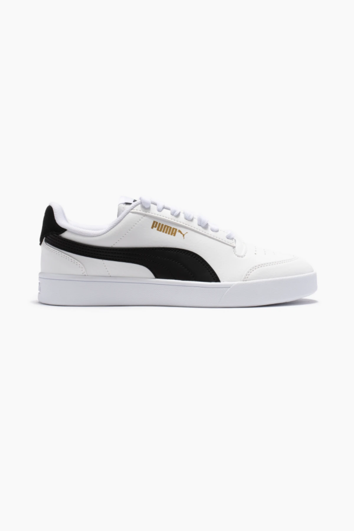Puma Shuffle Unisex Sneaker - Beyaz - Siyah
