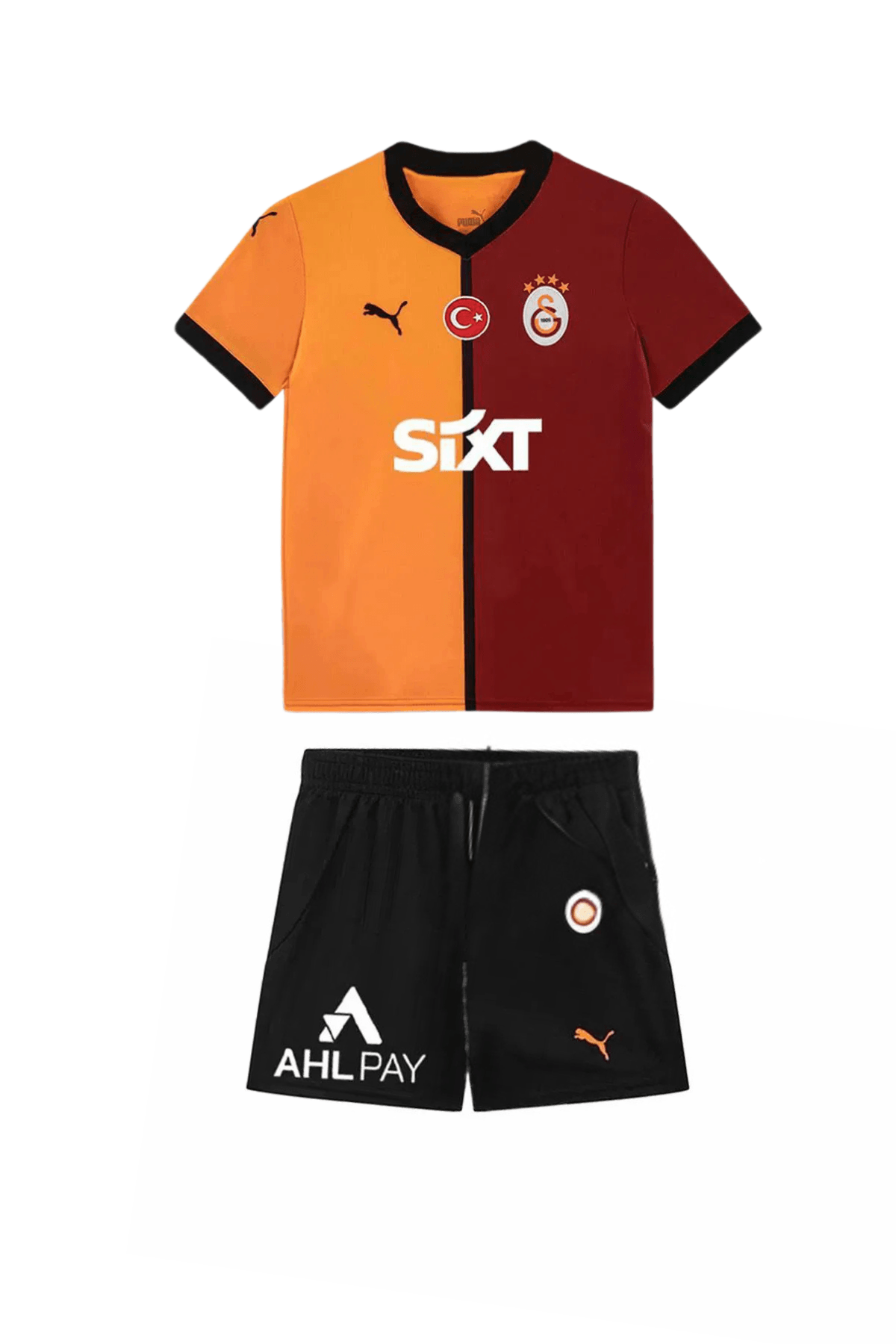 Galatasaray Puma 2024/2025 Çocuk İç Saha Parçalı Forma Set 77966801