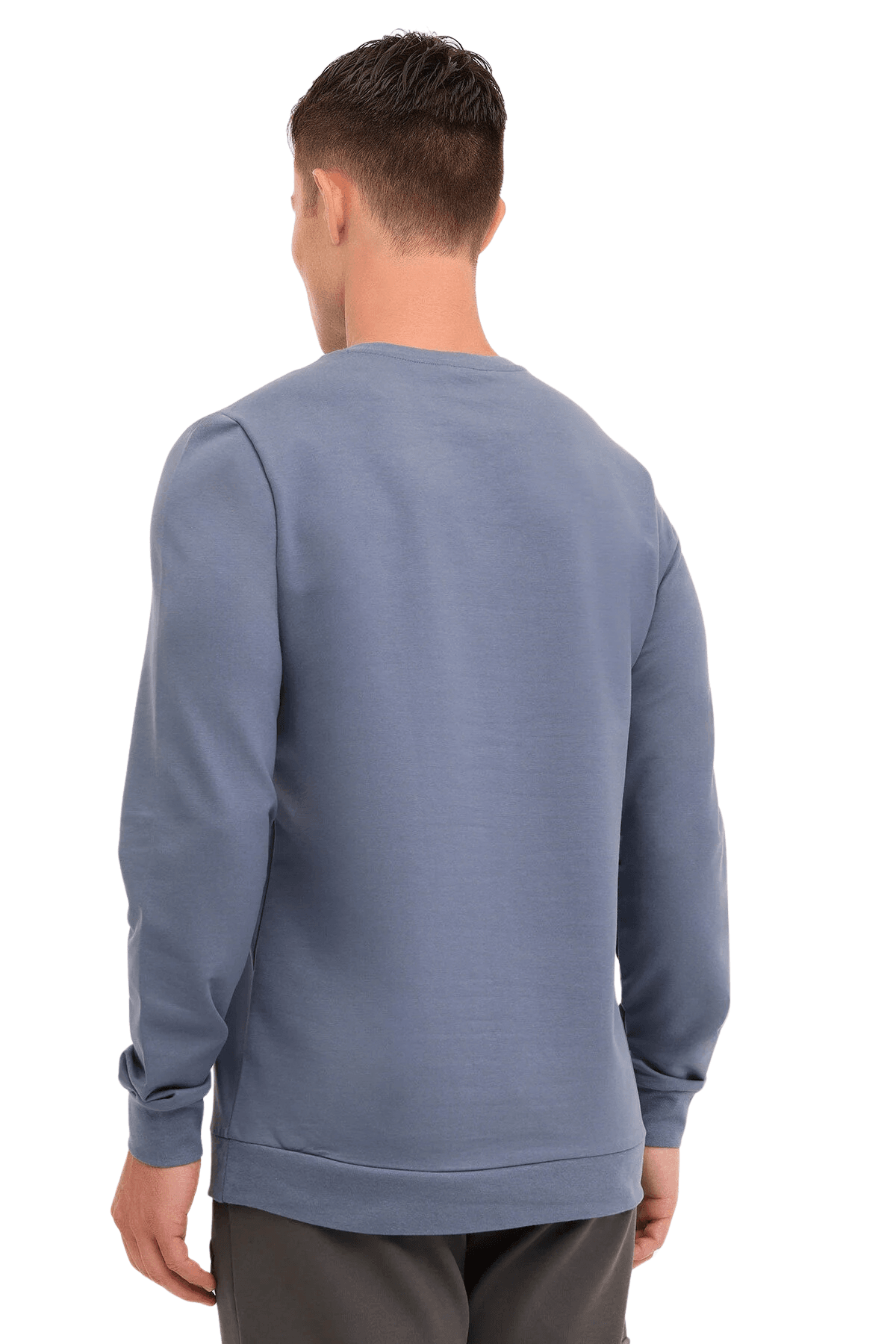 Lotto M-Watts C Neck 4PR Erkek Mavi Sweatshirt