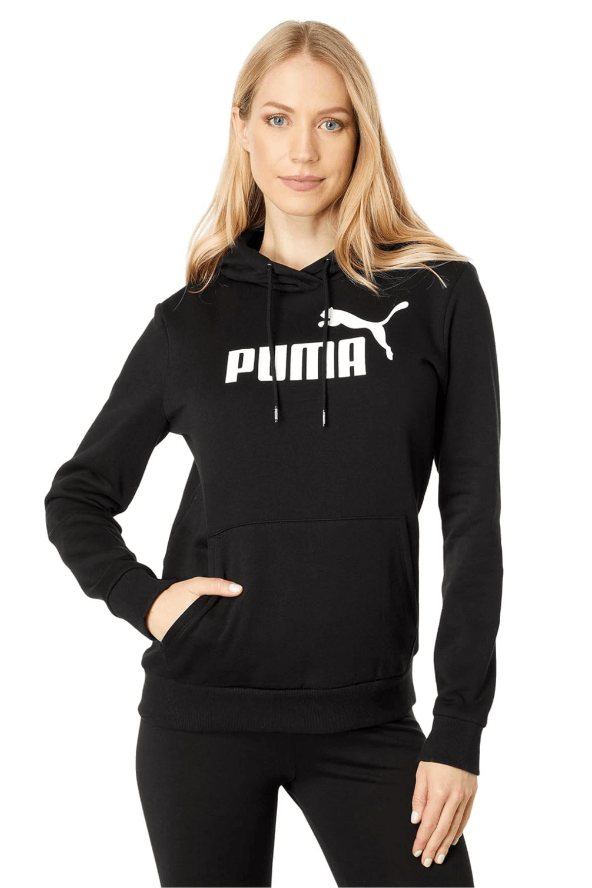 Puma Essential Logo Hoodie Tr Kadın Siyah Sweatshirt 58679101