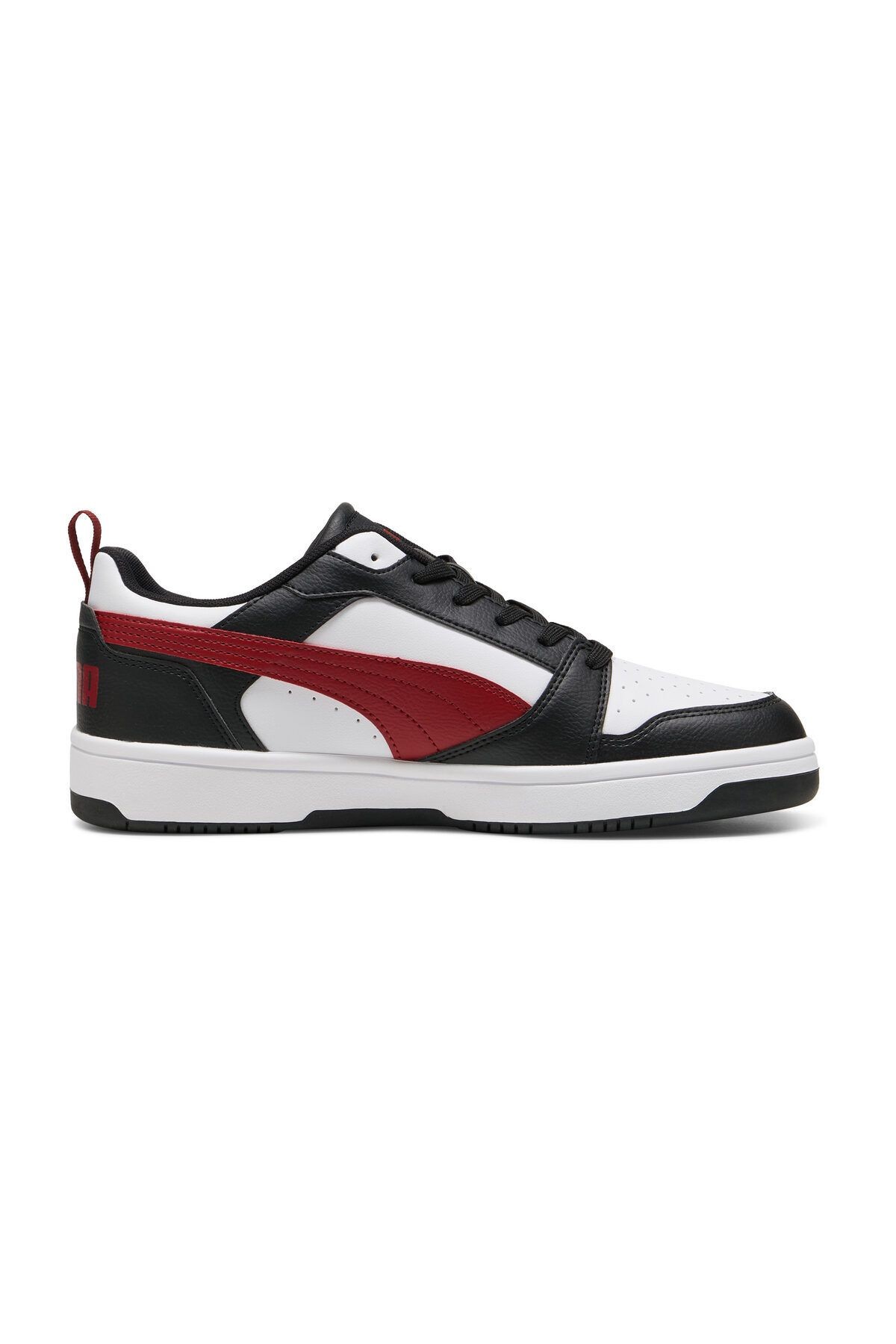 PUMA Rebound V6 Low Erkek Siyah Beyaz Sneaker