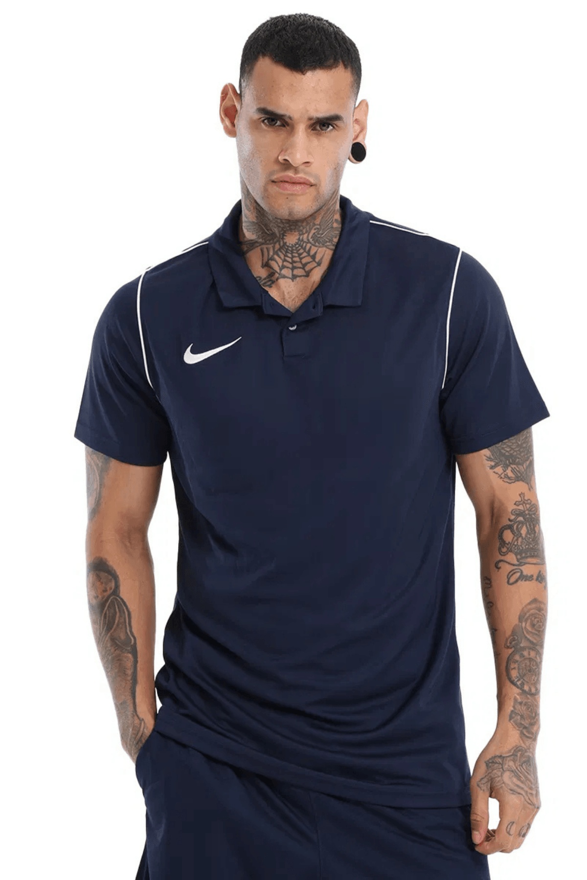 Nike Dry Park Erkek Lacivert Futbol Polo Tişört BV6879-410