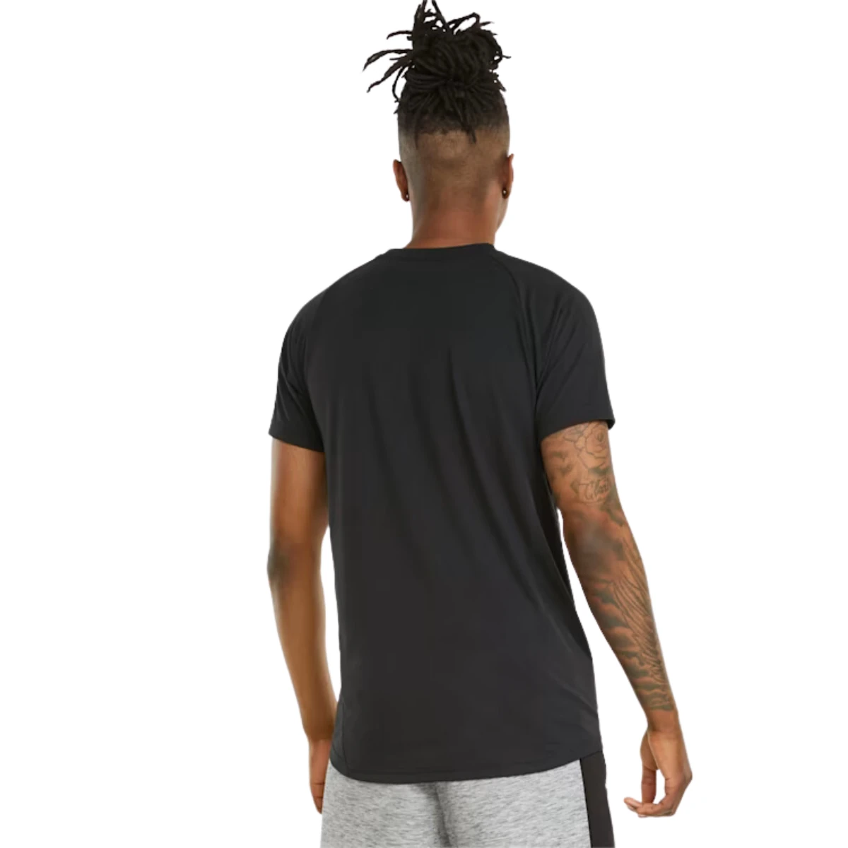 Puma Evostripe Erkek Siyah Spor Tişört