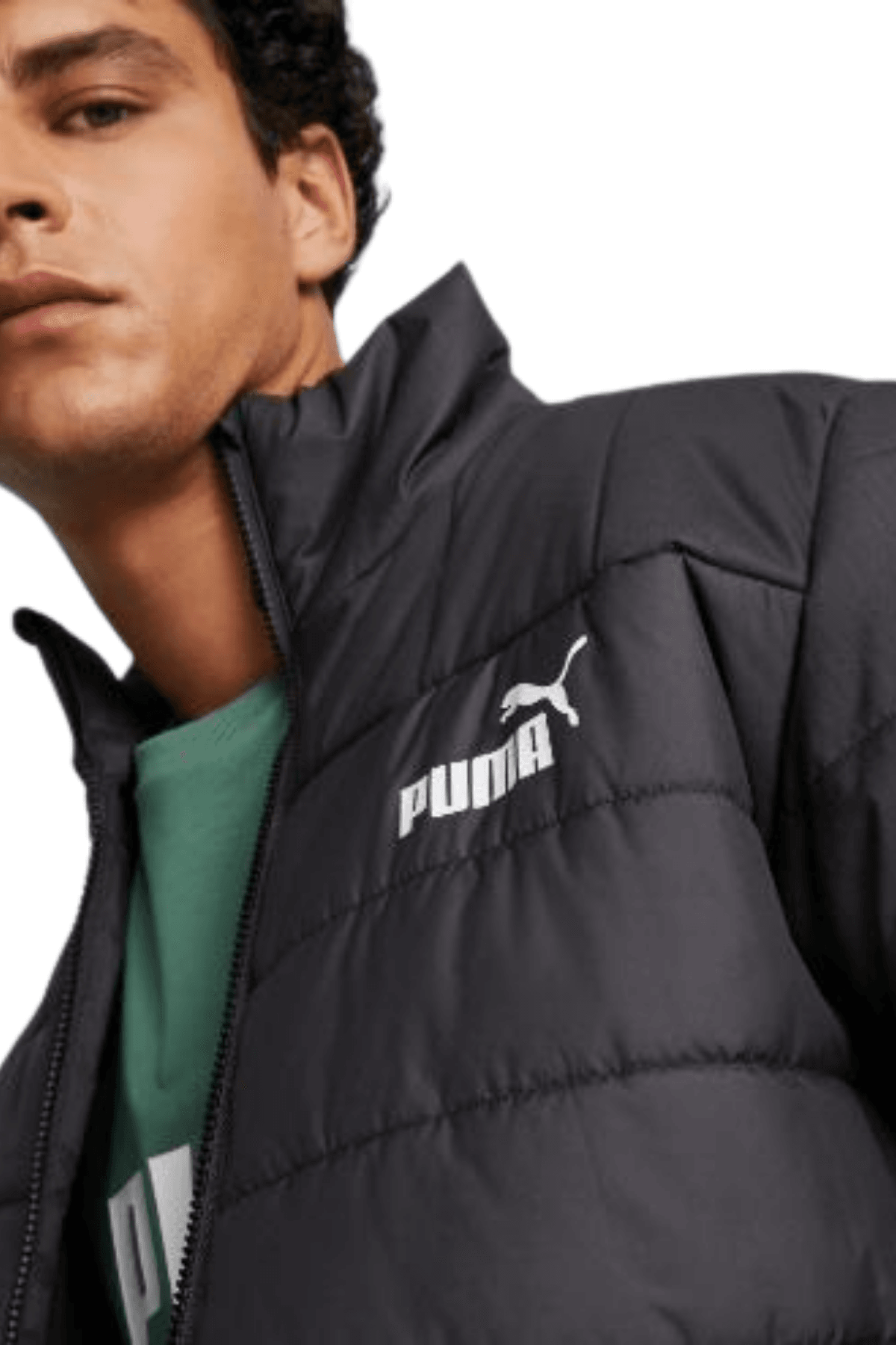 Puma Essentials Padded Erkek Siyah Mont