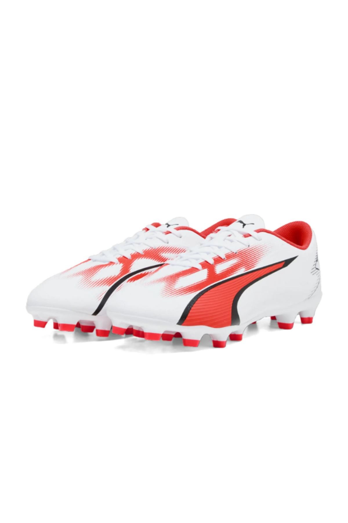 Puma Ultra Play Fg/Ag Beyaz Erkek Krampon