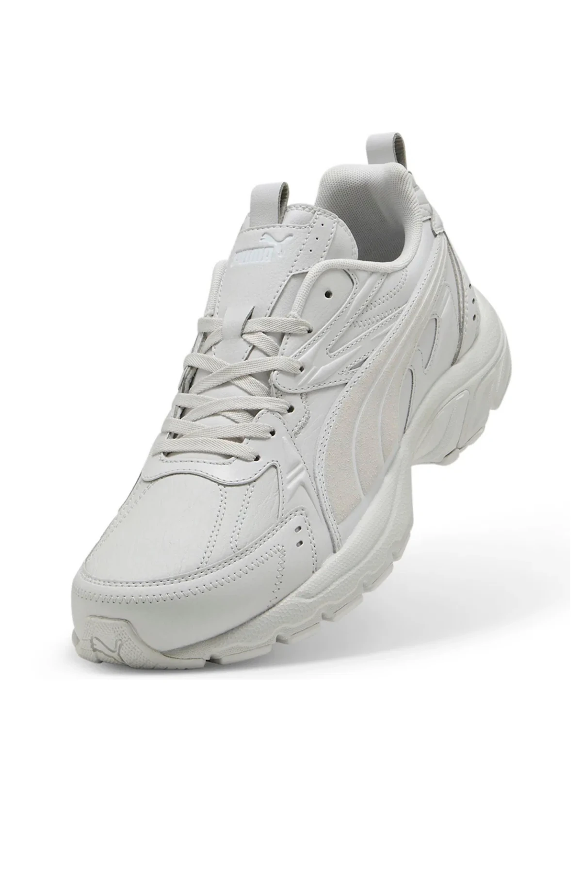 Puma Milenio Tech L Beyaz Erkek Sneaker Hakiki Deri & Sentetik 39782504