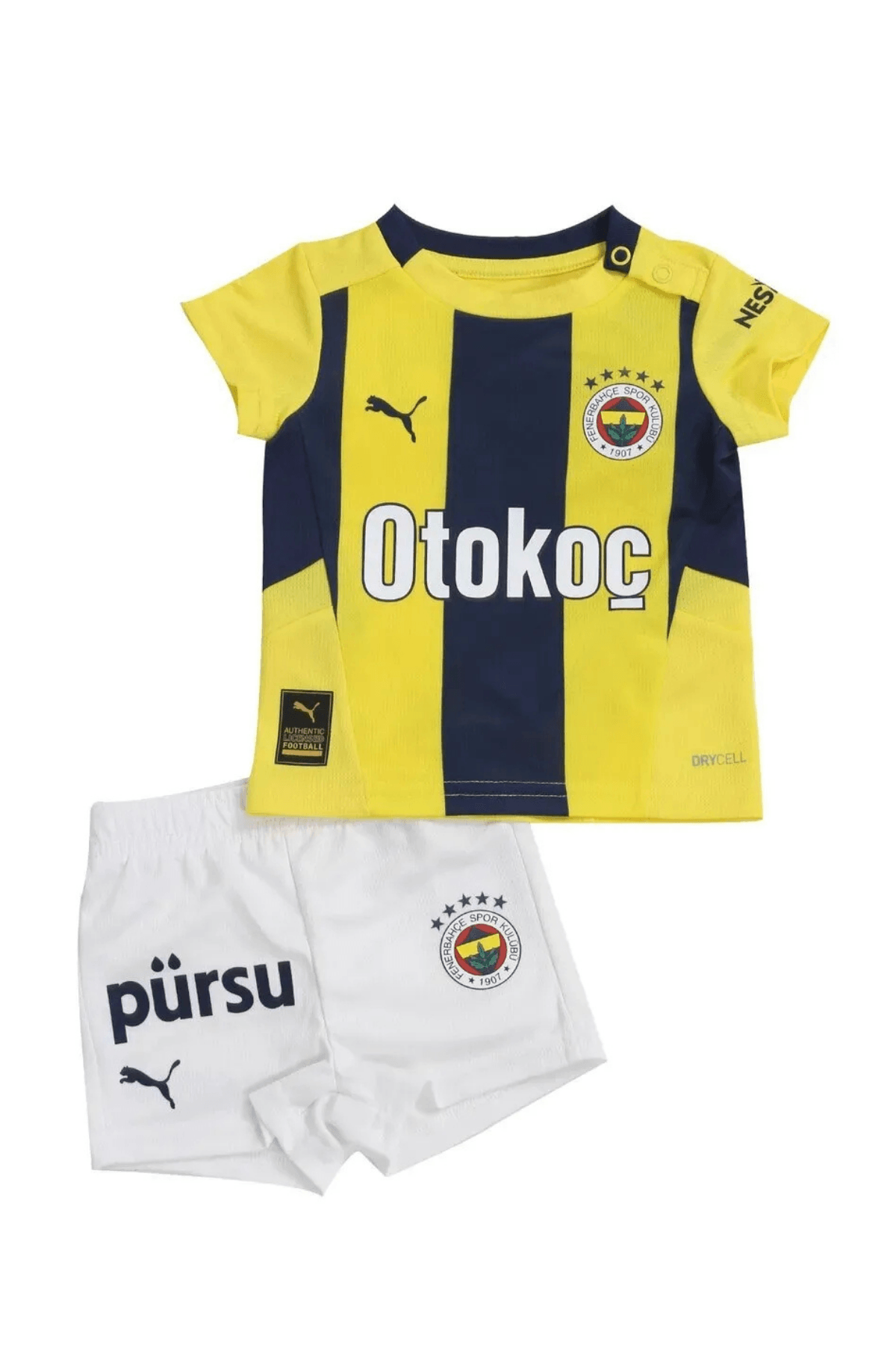 Fenerbahçe Puma Home Babykit Bebek Yuvarlak Yaka Forma 77536601