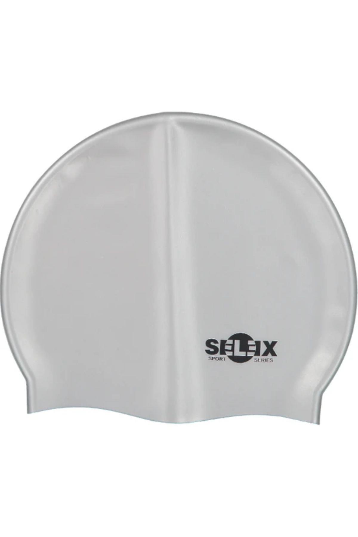 Selex Silver Gümüş Renk Silikon Yüzücü Bonesi SSC100/SC601