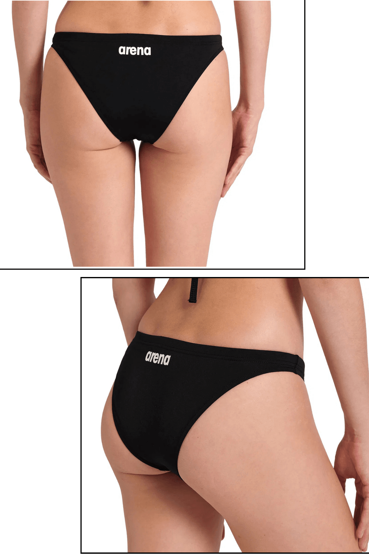 Arena Team Swim Bottom Solid Kadın Siyah Yüzücü Bikini Altı 004769550