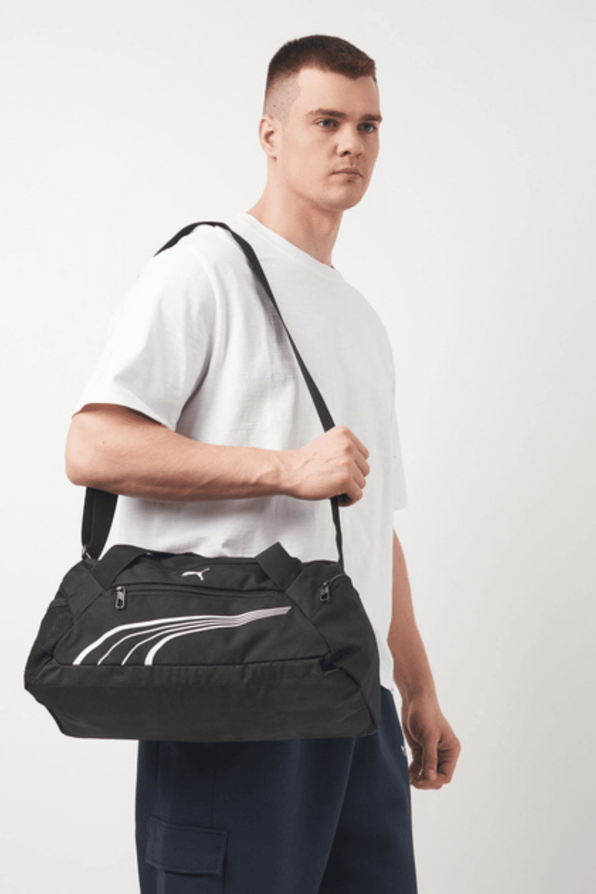 Puma Fundamental Siyah Spor Çanta ( 21 litre ) 09118801