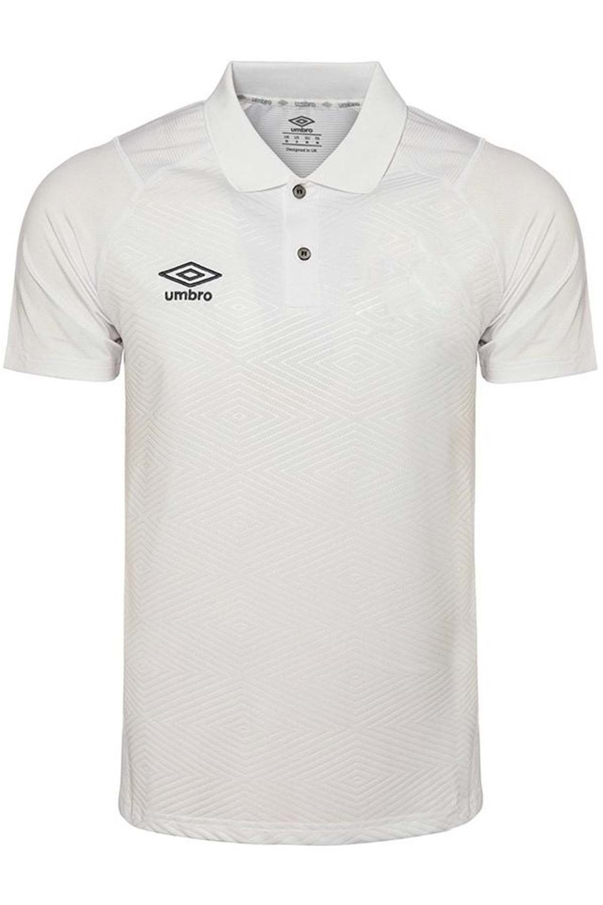 Umbro Erkek Beyaz Solo Training Polo Yaka Spor Tişört