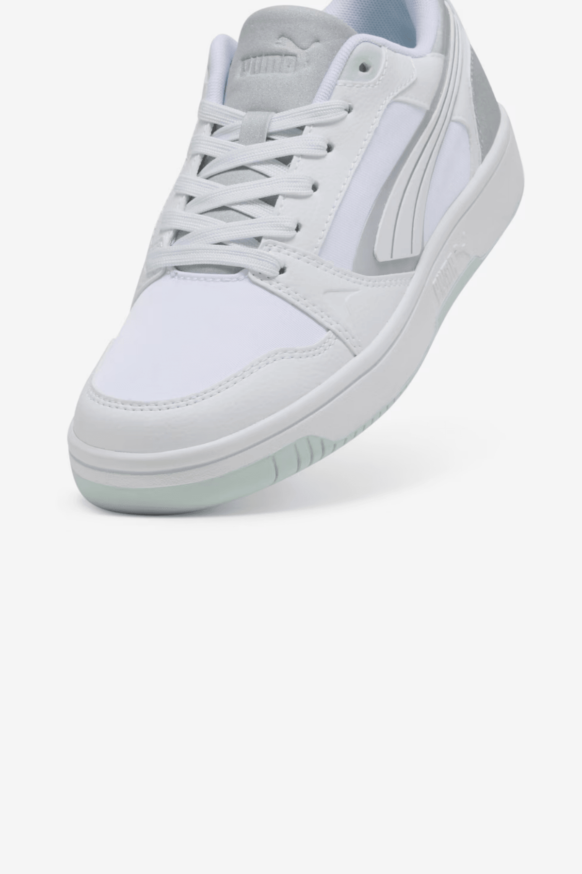 Puma Rebound V6 Low Beyaz Aqua Metal Kadın Spor Ayakkabı 40038901
