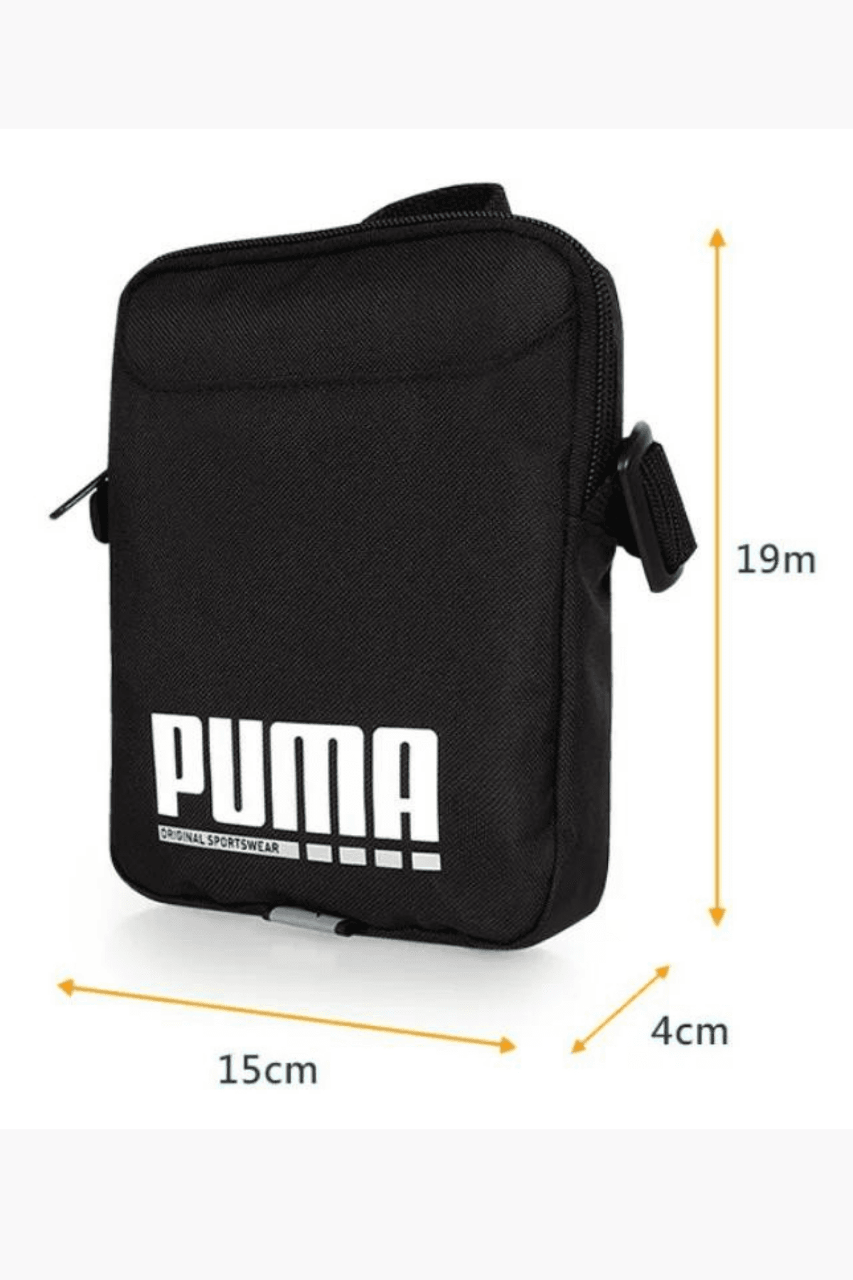 Puma Plus Portable Siyah Omuz Çantası