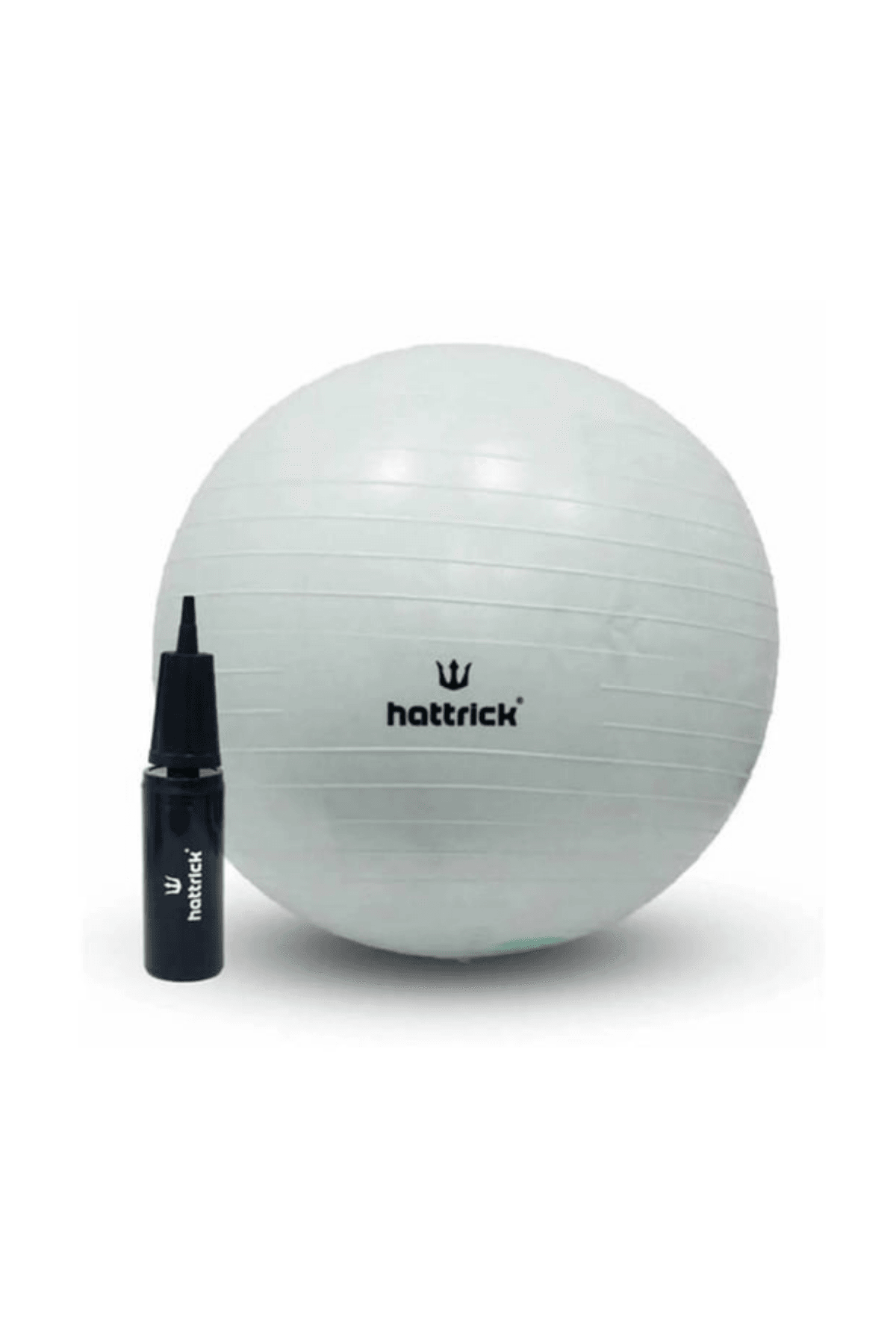 Hattrick HB-55 cm Gri Pilates Topu ve Şişirme pompası