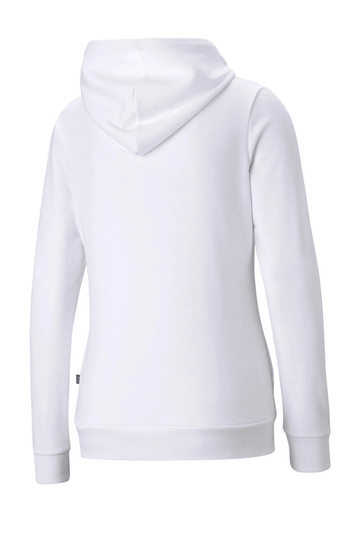 Puma Kadın Kapşonlu Ess Logo Hoodie Beyaz Siyah Sweatshirt