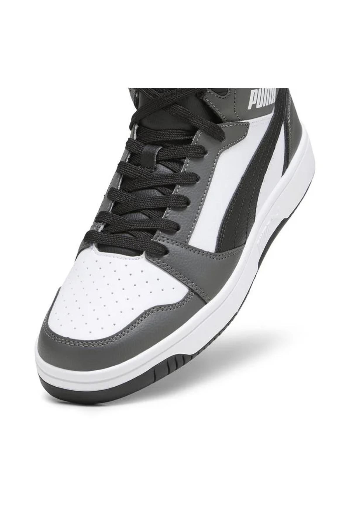 Puma Rebound V6 Erkek Beyaz Bilekli Sneaker