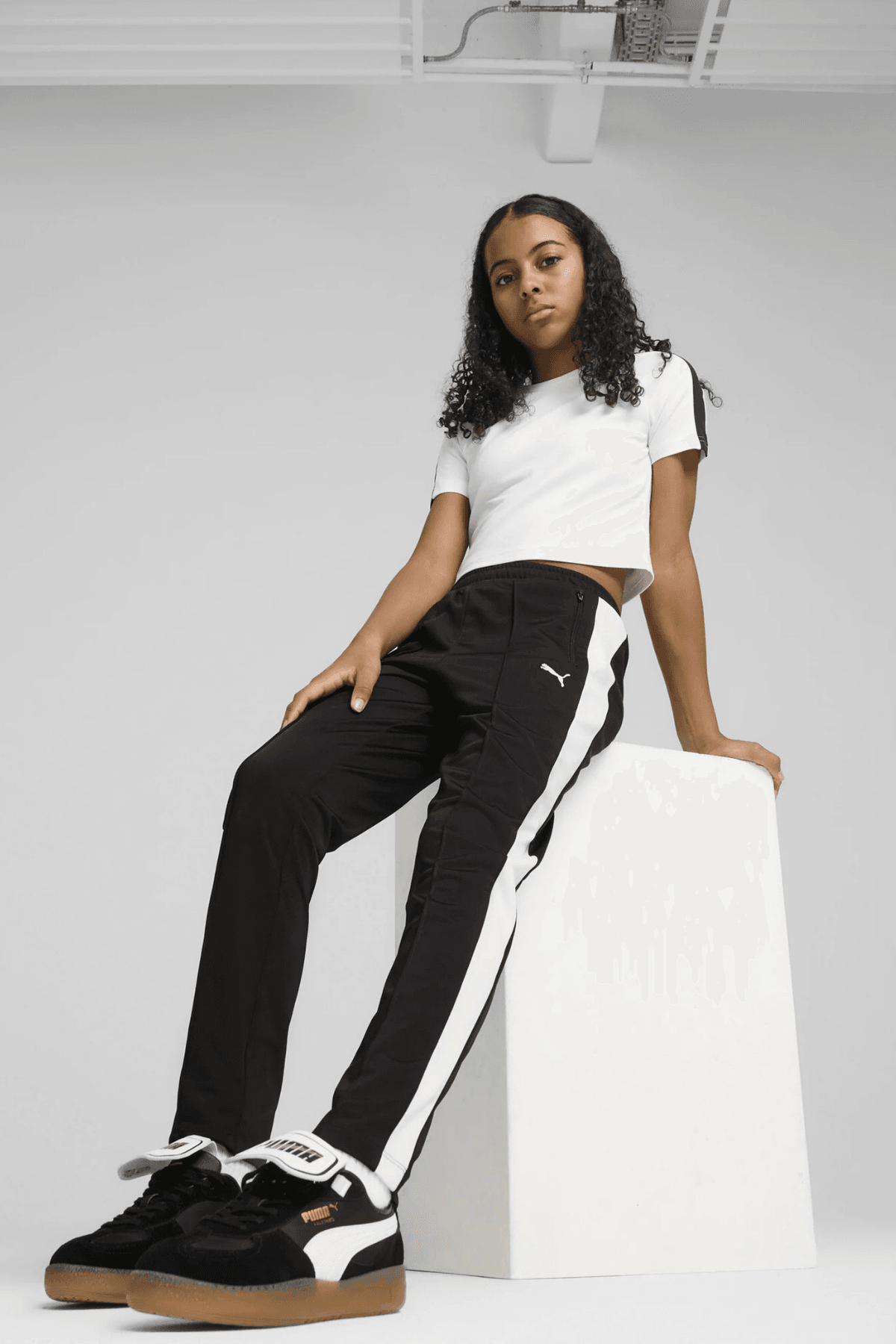 Puma T7 Siyah Çocuk Eşofman Altı 62989901(7-16 Yaş)