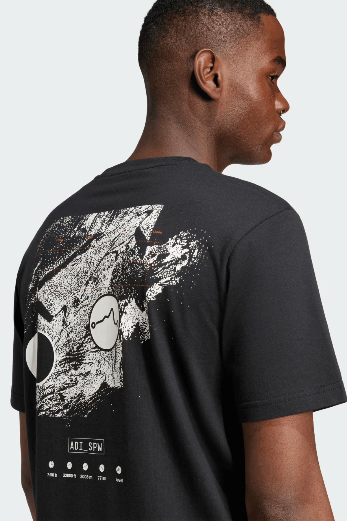 Adidas M T Ce Space T Erkek Siyah Tişört