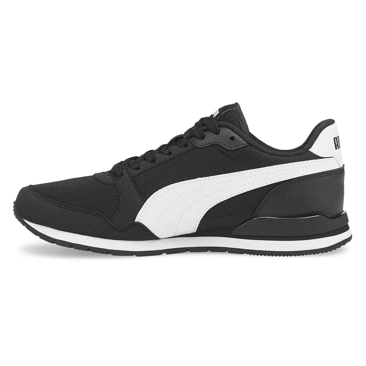 Puma St Runner V3 Mesh Jr Siyah Ayakkabı