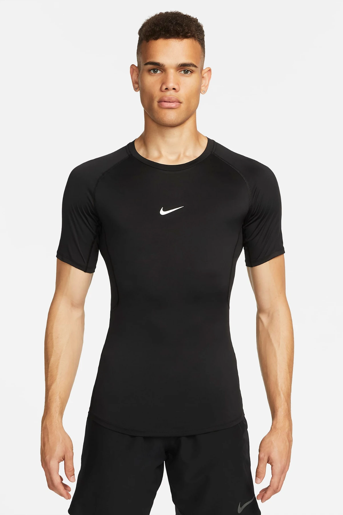 Nike Dri-Fit Spor Siyah Erkek Tişort FB7932-010