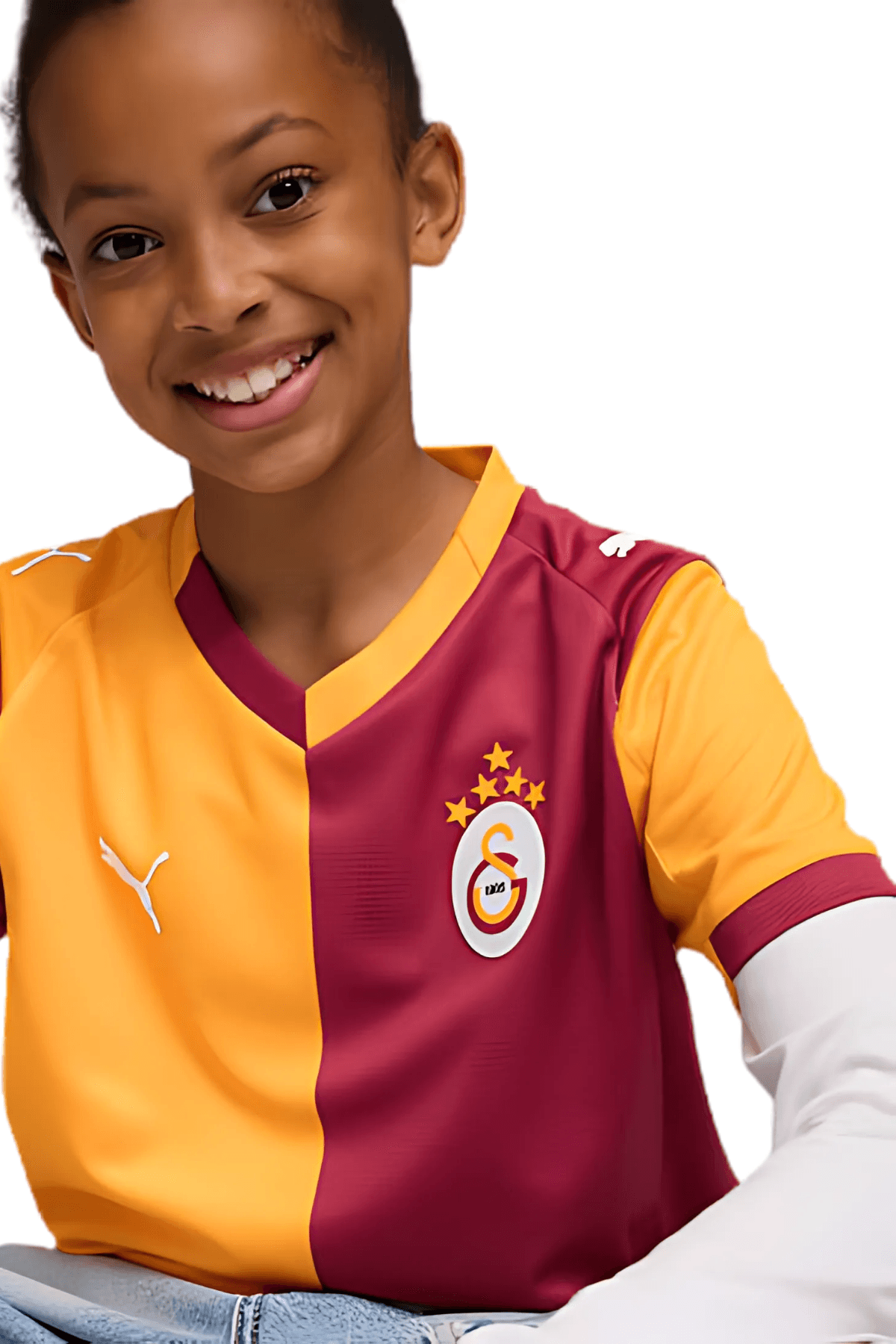 Galatasaray Puma 2025/2026 Çocuk İç Saha Parçalı Forma 77981801